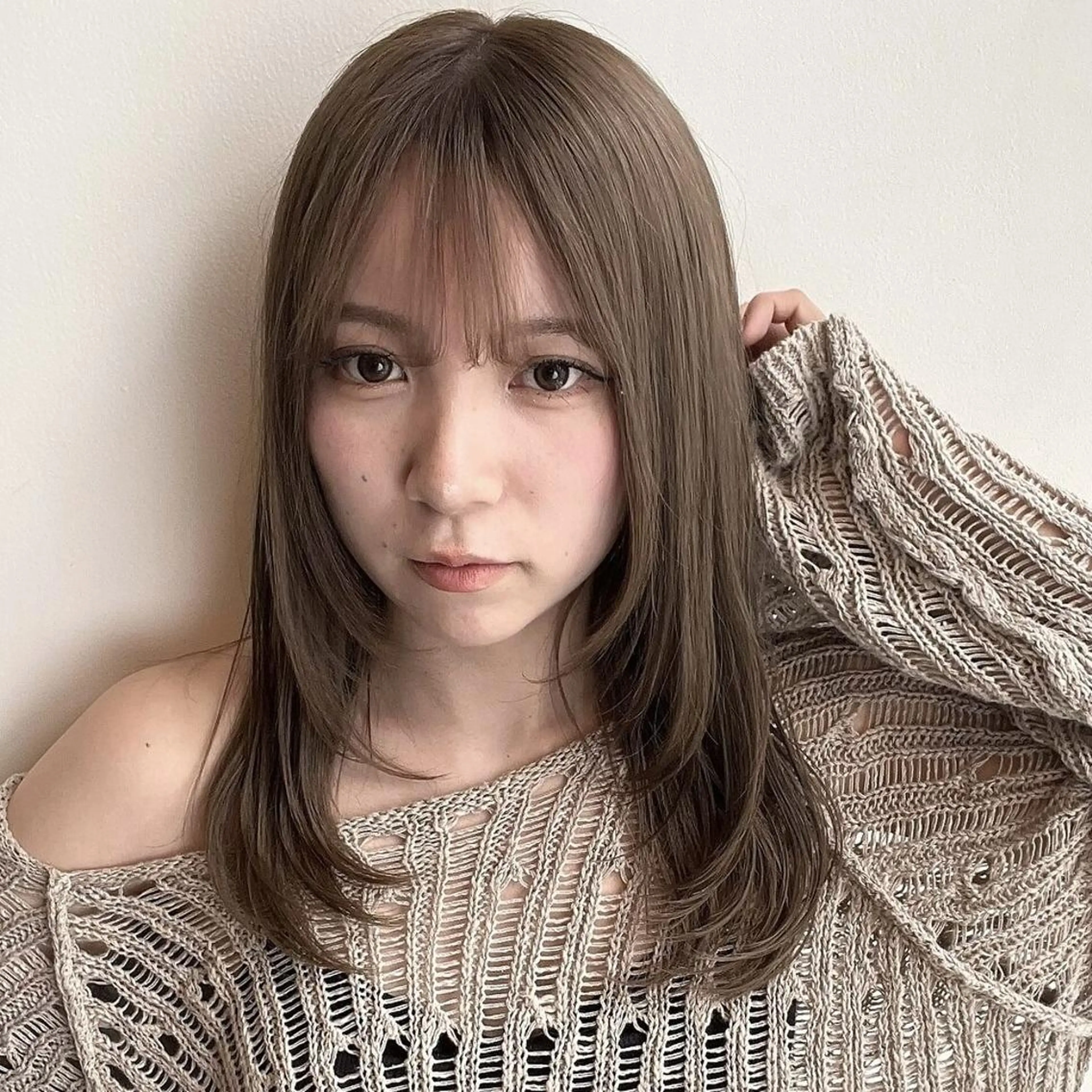 無料モデル募集◆レイヤーカット＋カラー+トリートメント◆ホットペッパー撮影に協力頂ける方限定◆事前に自撮写真共有必須の写真