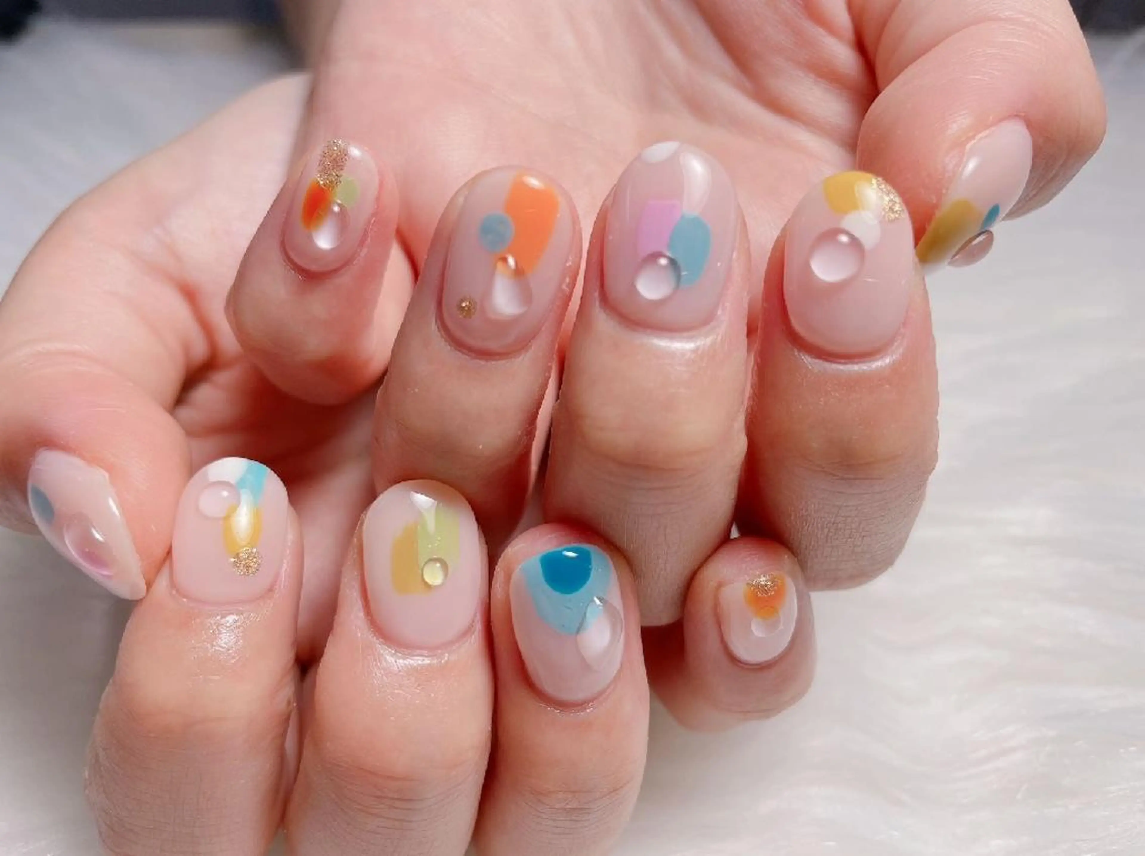 ネイル 🎀Yumi✨ 長さ出し専門のネイルデザイン