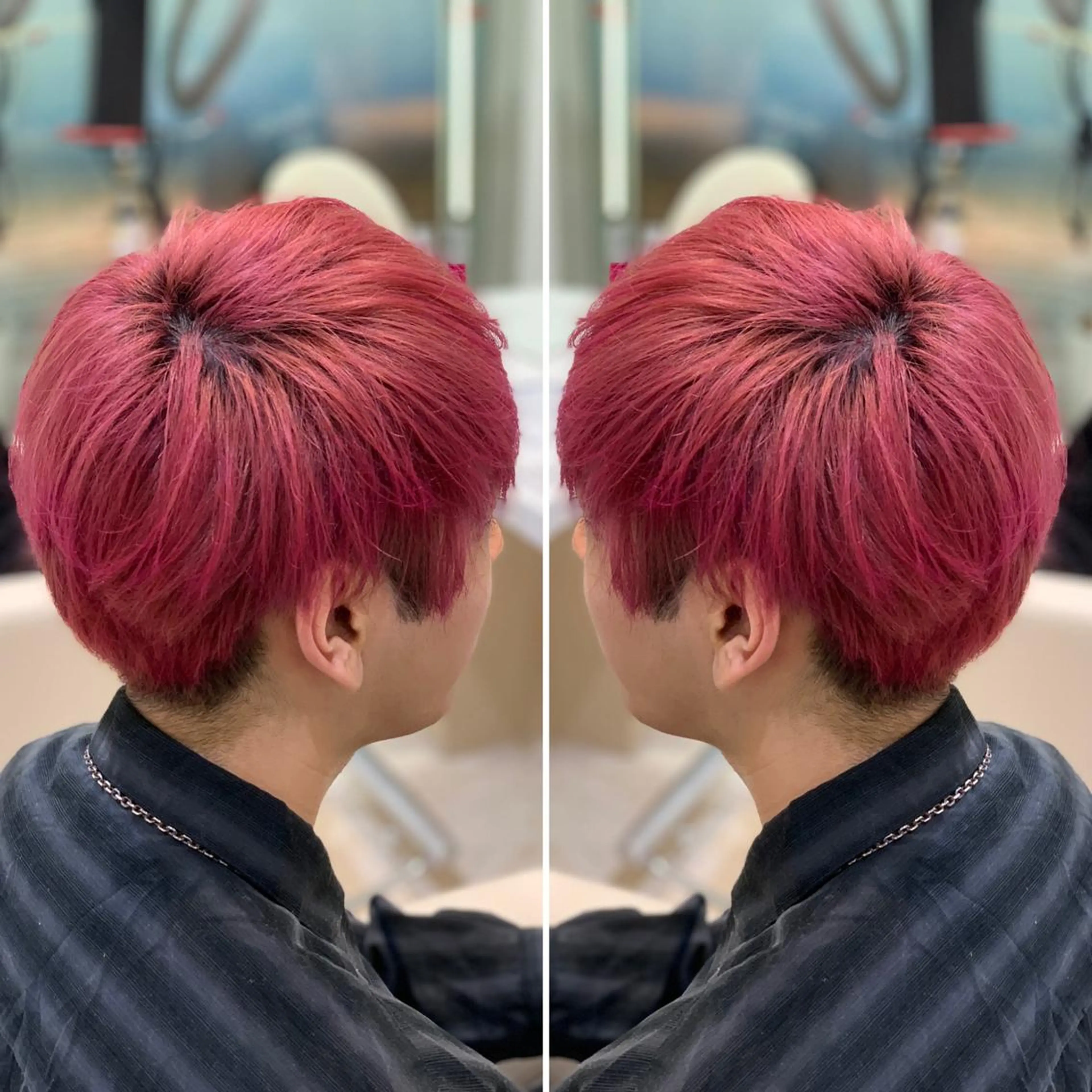 ショート カラー メンズ ケンジアネッタ Men'sのヘアスタイル