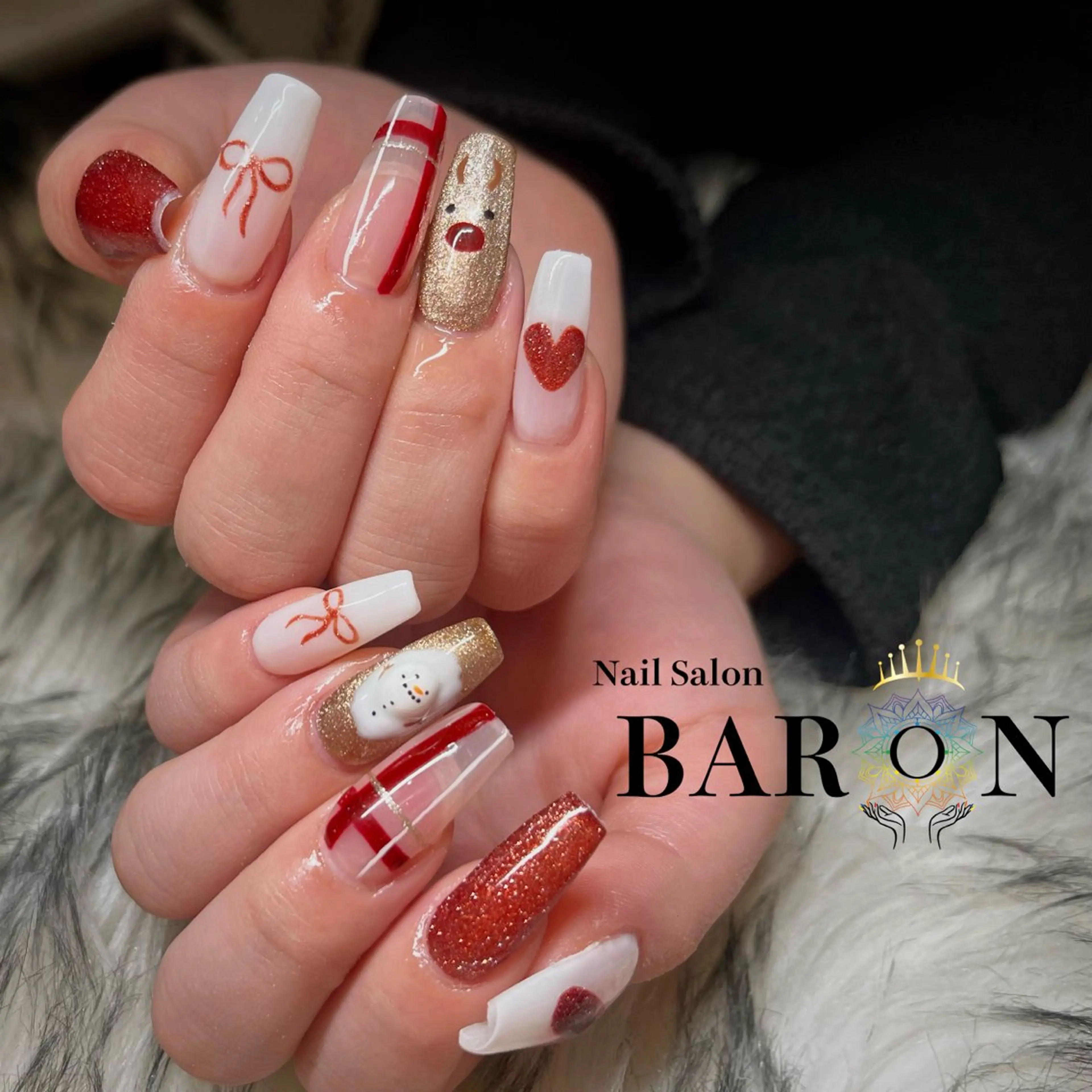 ネイル ハンドネイル ☆SAKI☆ BARON 店長のネイルデザイン