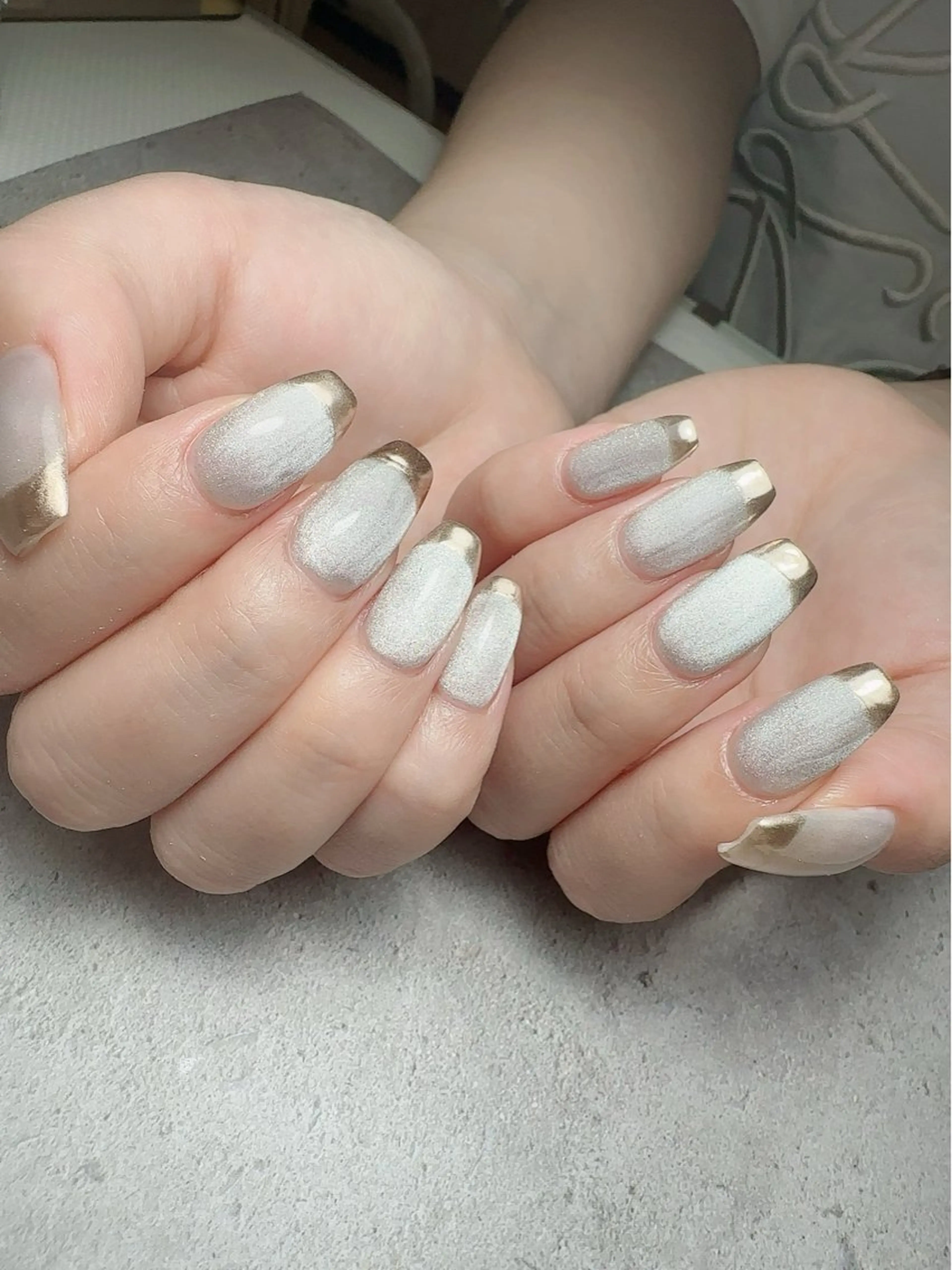 ネイル アートネイル 入学式 ハート マグネットネイル 持ち込み ハンドネイル nail salon    Mimiy..所属・Nailsalon Mimiy..♡のネイルデザイン