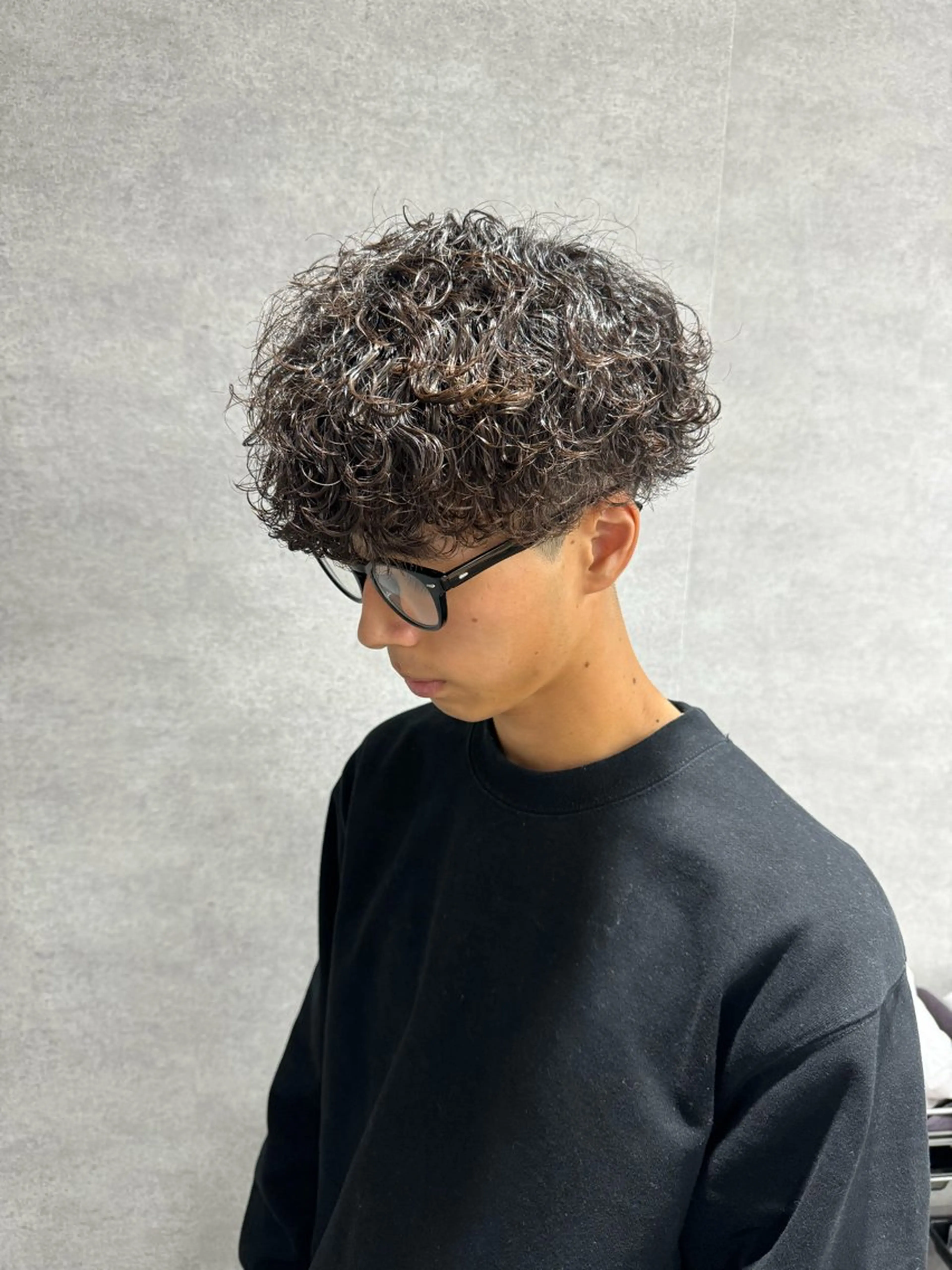 パーマ メンズ イケメン製造機 🔥上原沙羅🔥のヘアスタイル