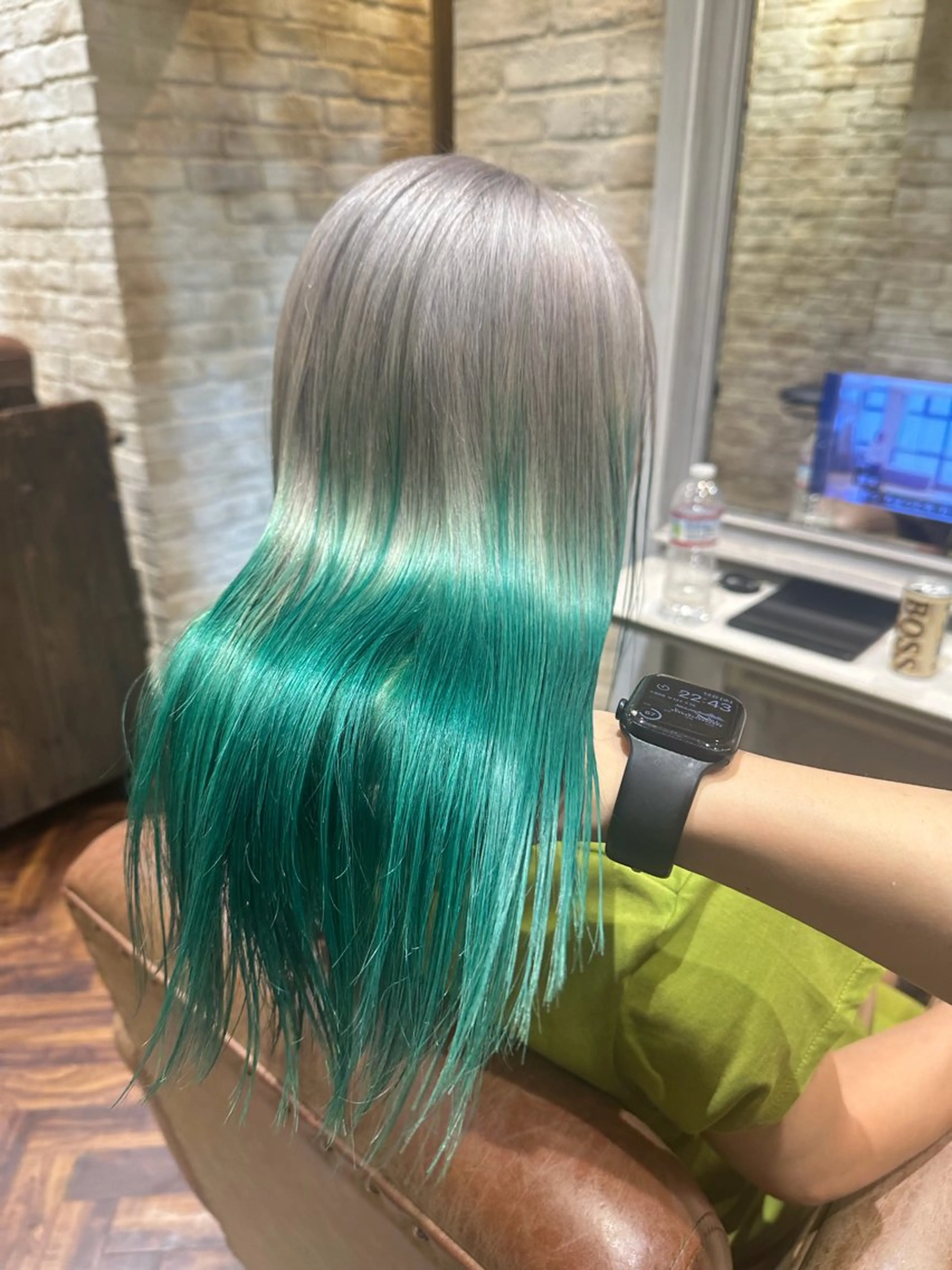 ロング ヘアカラー 💎渋谷/ブリーチ 🐾かわいみきとのヘアスタイル