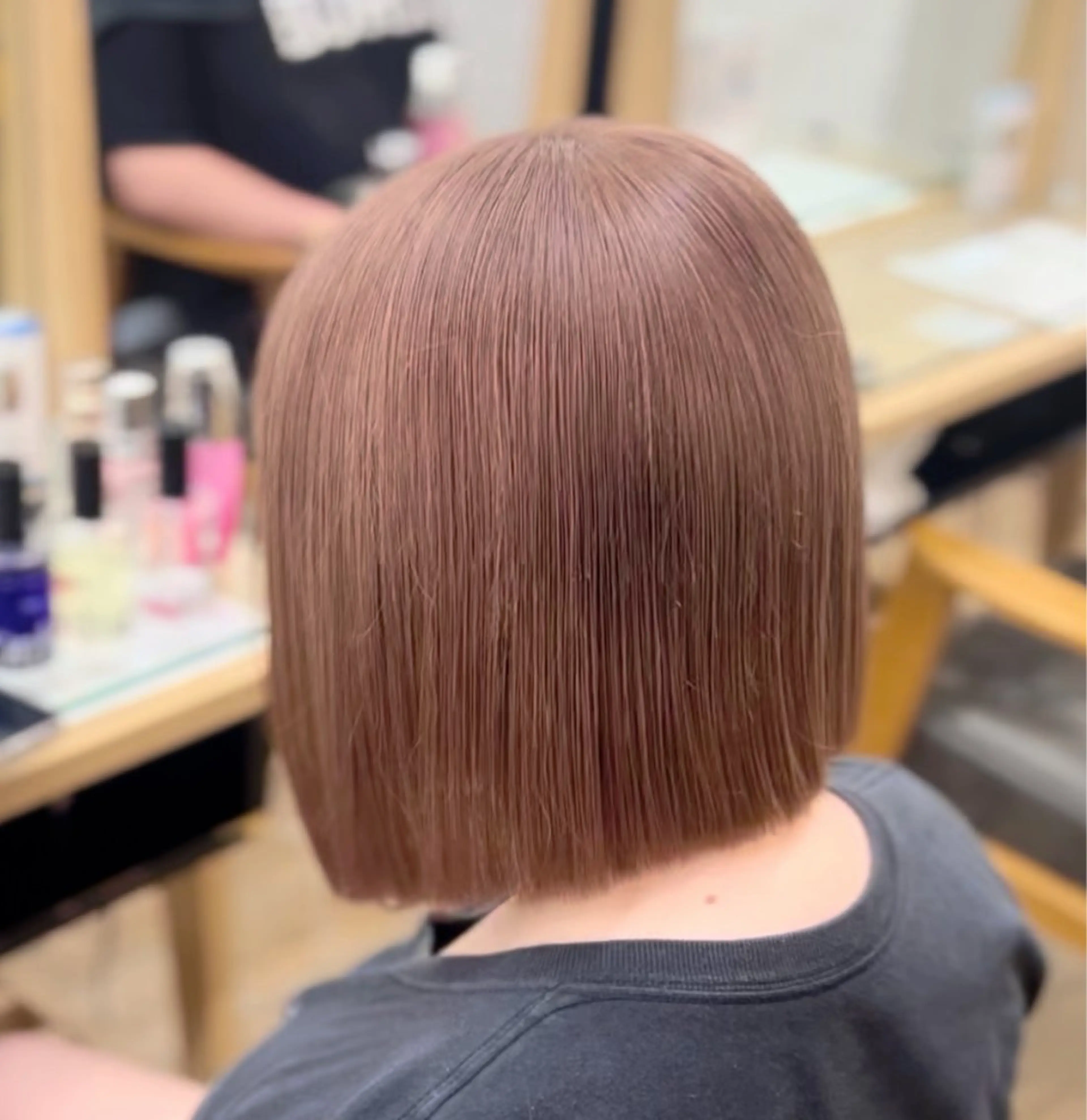 ミディアム カラー カット ヘアカラー 🎀オタク美容師艶髪 カラーERINA🎀のヘアスタイル