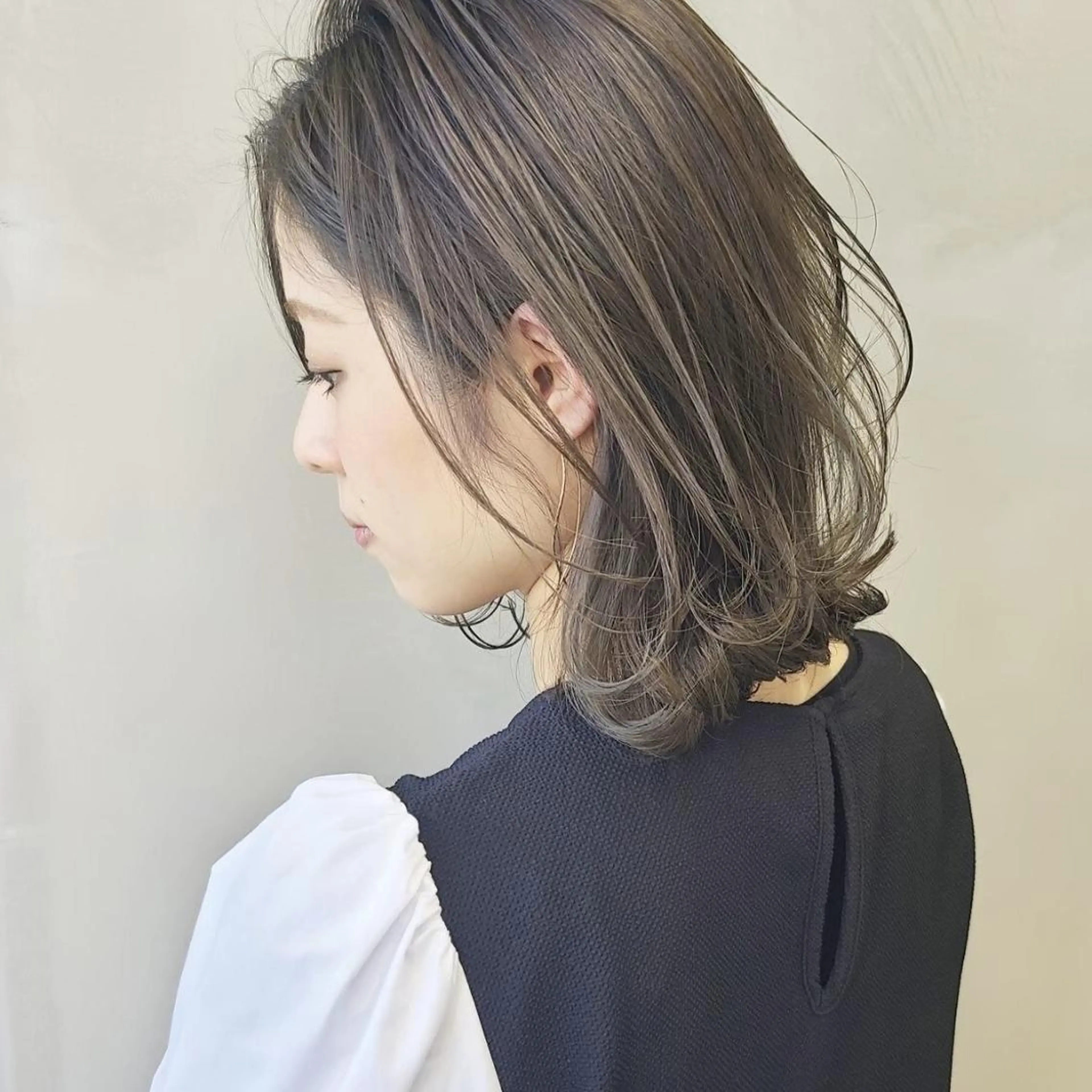 ミディアム カラー 栖原 優花 /カラーモデル募集中のヘアスタイル