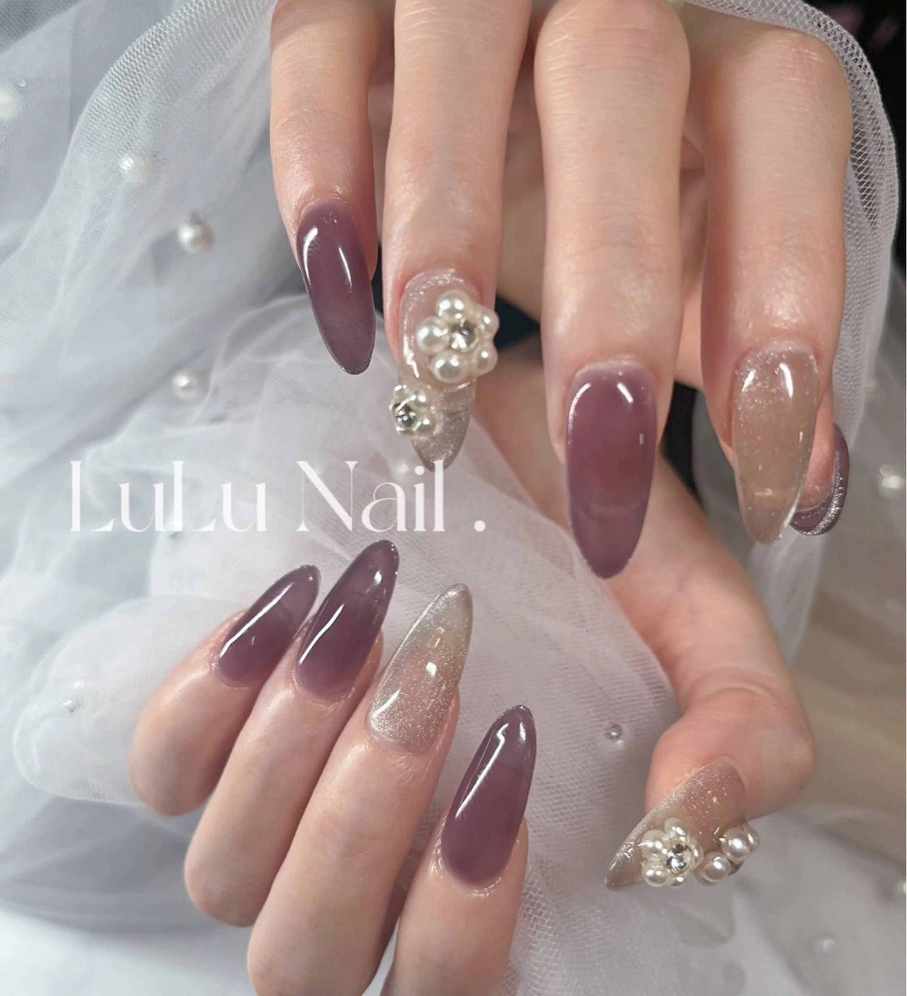 ネイル ハンドネイル LULU Nail salonみどりのネイルデザイン