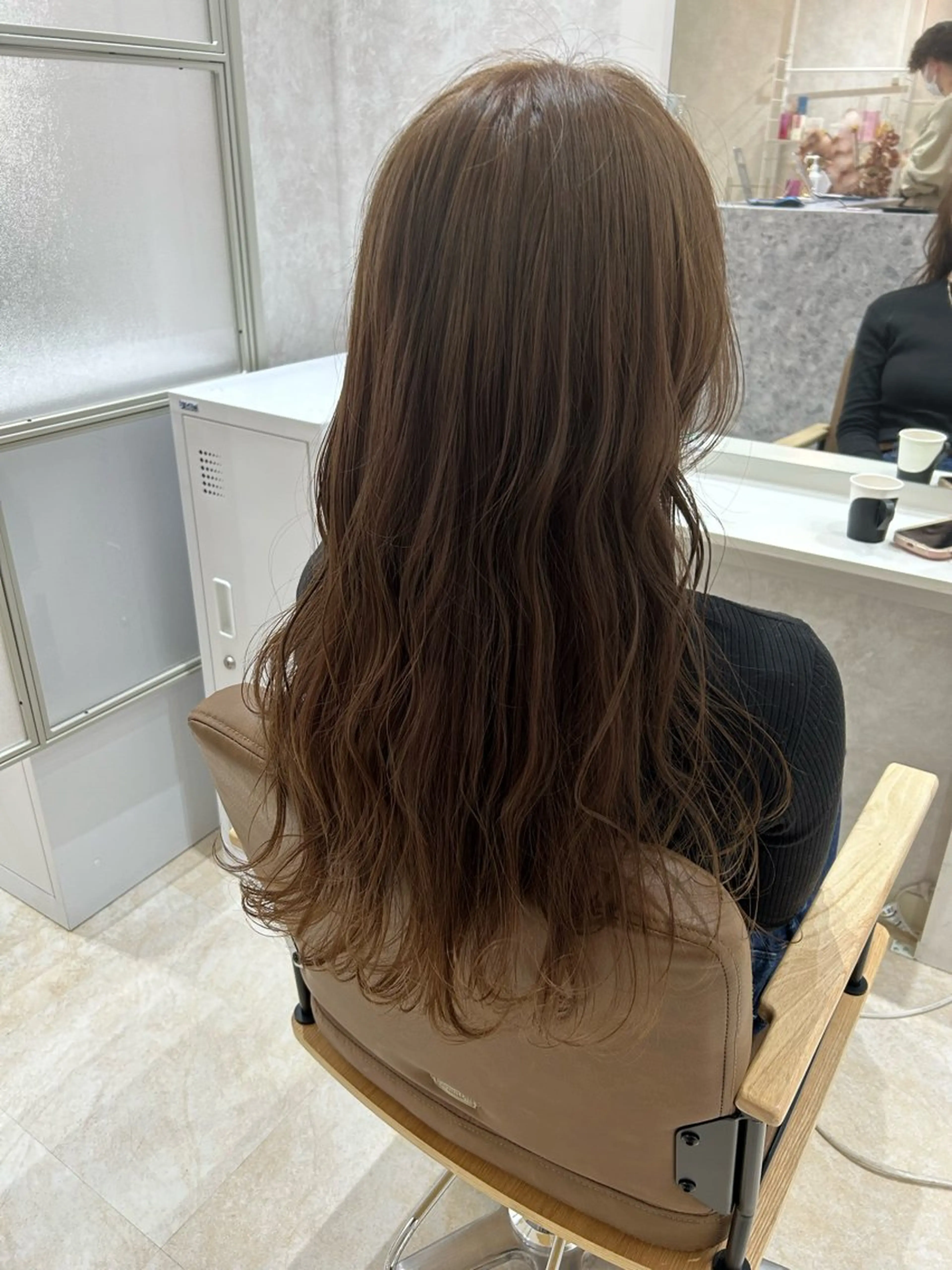 ミディアム カラー ヘアカラー トリートメント 🧸MAKOTO🧸 ✂︎💚Rico💚のヘアスタイル