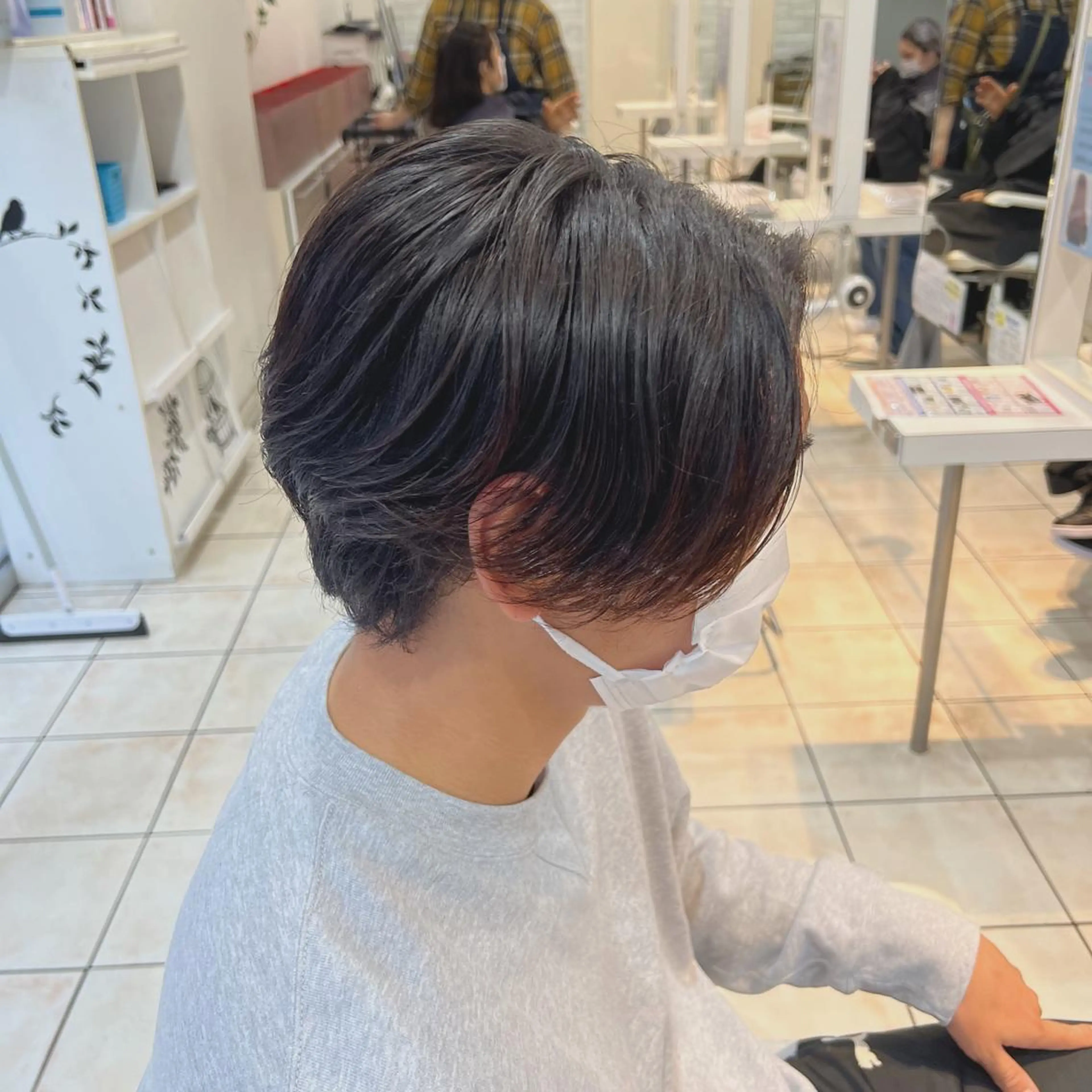 ミディアム パーマ メンズ 店長 /カラー職人 /TSUBASAのヘアスタイル