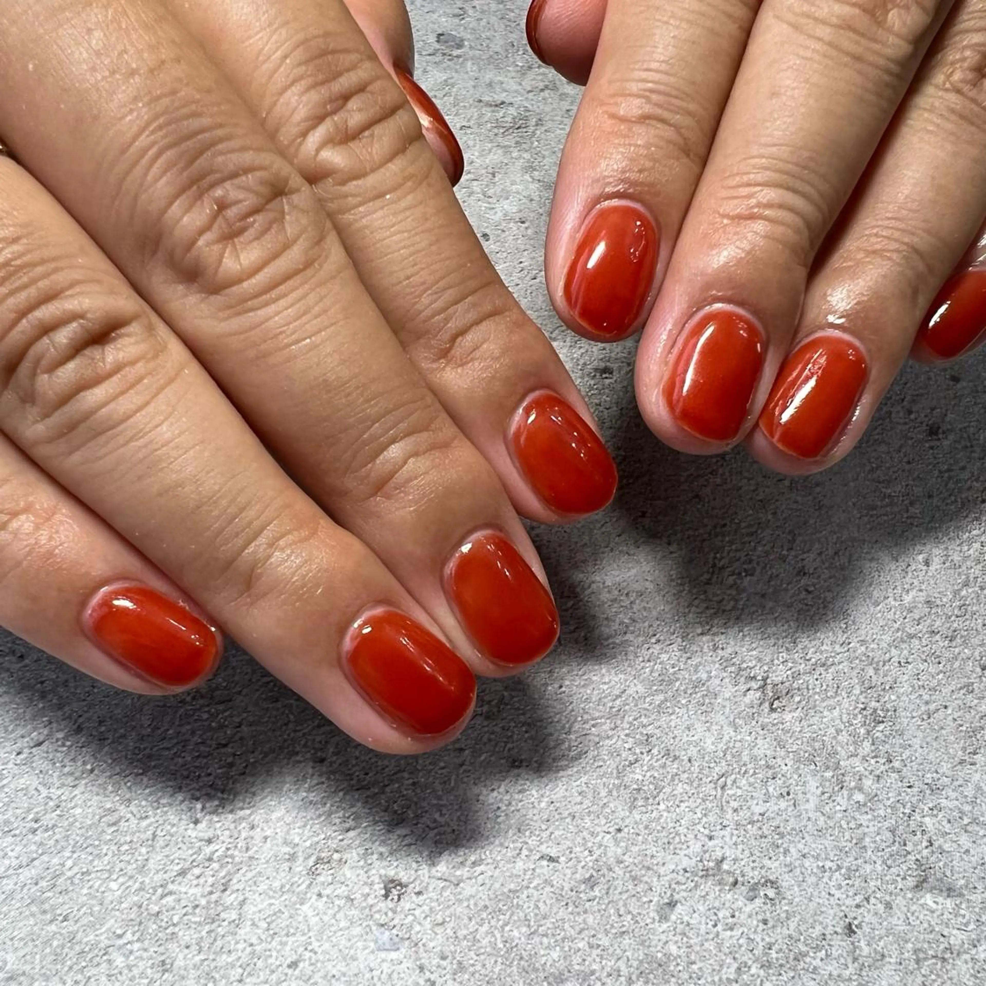 ショート ネイル ハンドネイル nail salon émuのネイルデザイン