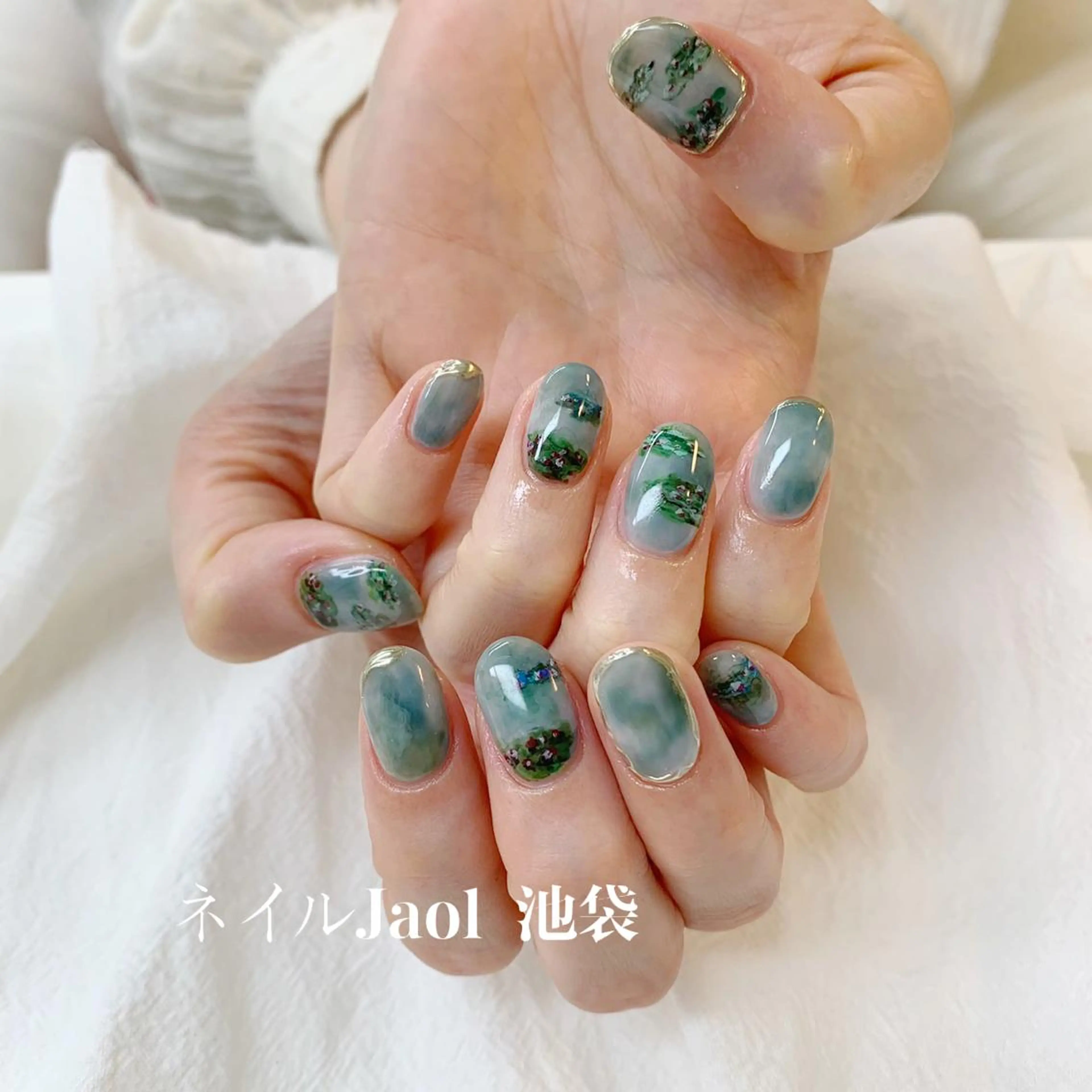 ミディアム nail jaol池袋店所属・ネイルJaol 池袋のネイルデザイン