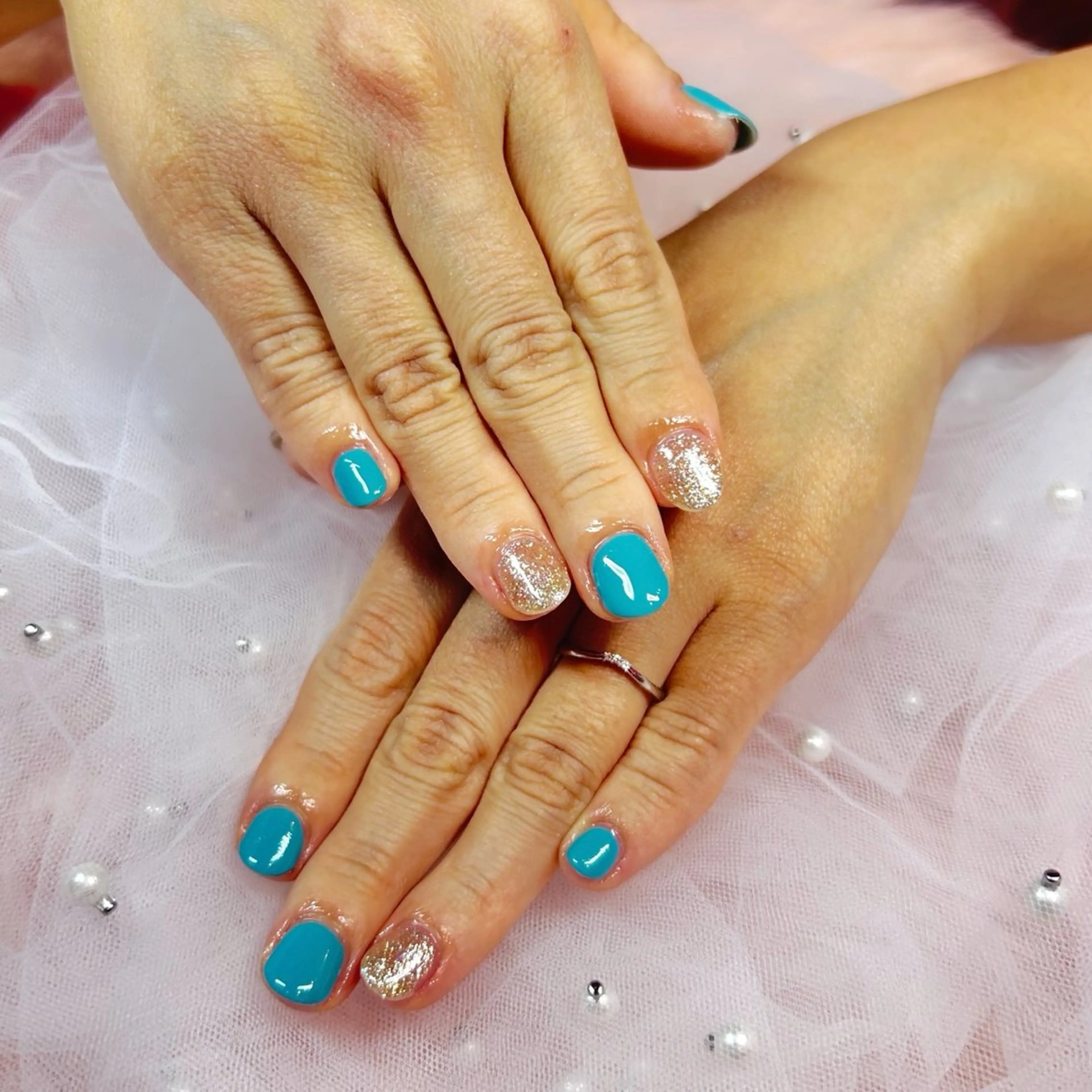 ネイル ワンカラーネイル ハンドネイル Alissa  Nail所属・長さだし/新栄町駅 Alissaのネイルデザイン
