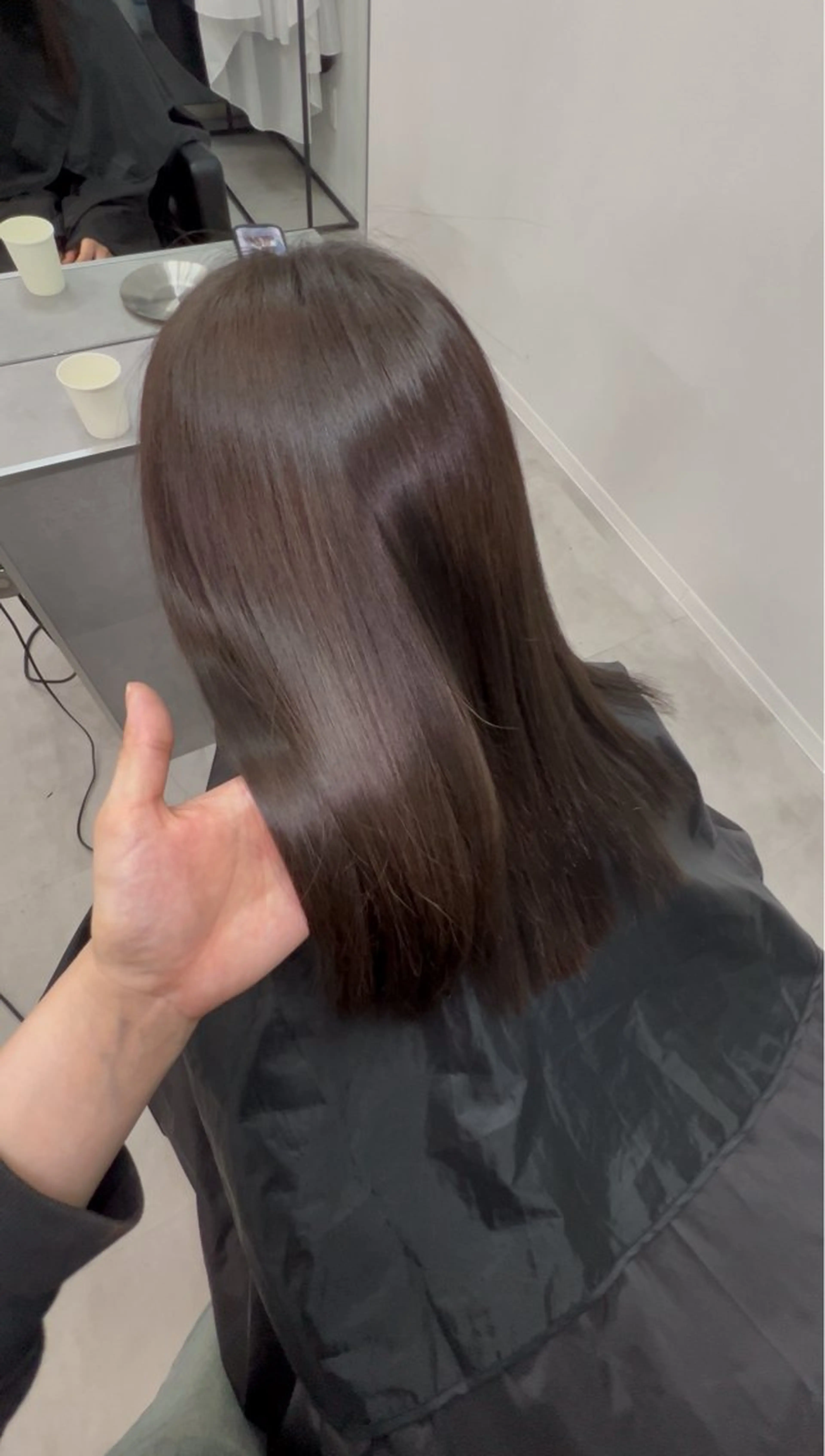 ミディアム カラー ヘアカラー puty.所属・puty. chinariのヘアスタイル