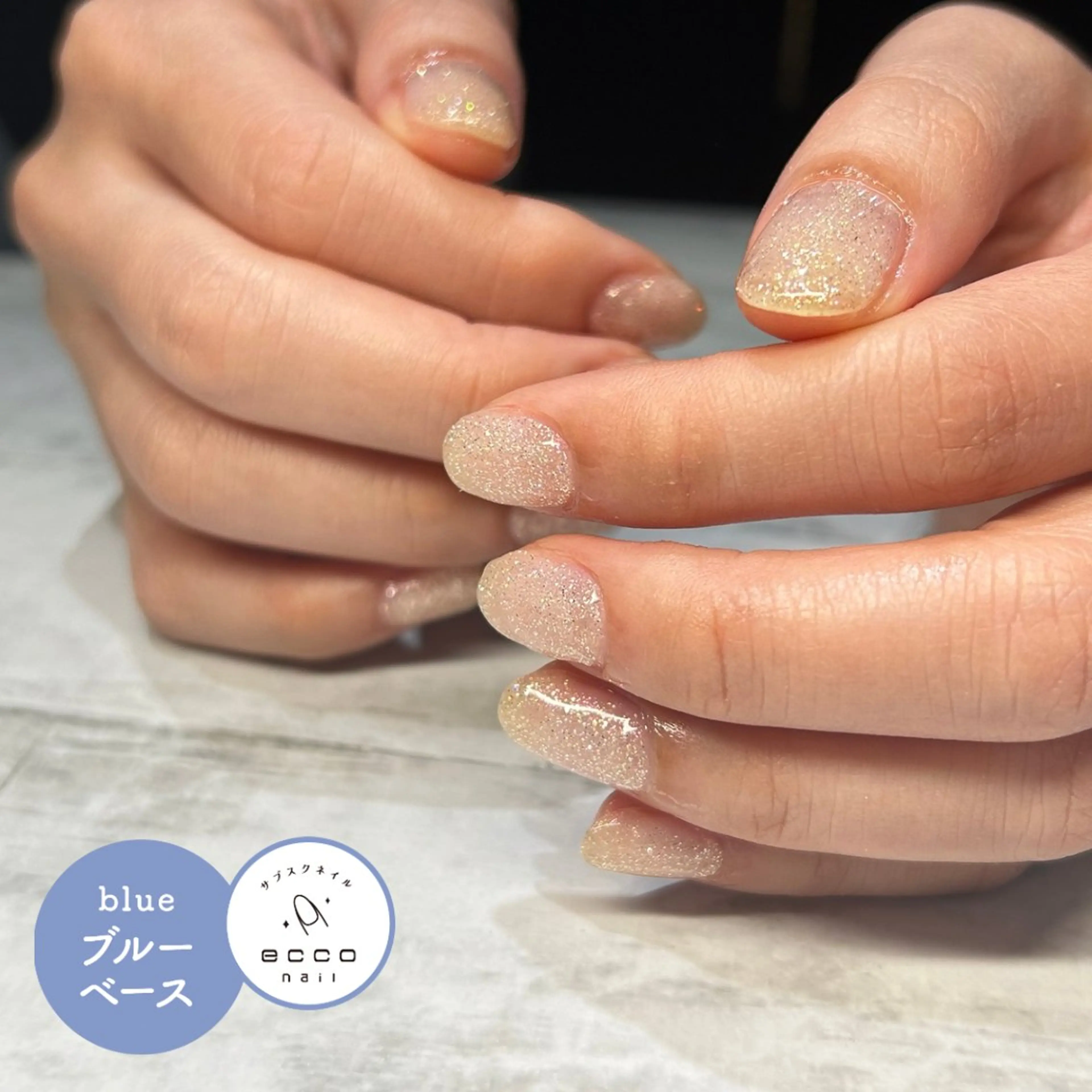 ネイル 🌷サブスクecco nail 結萌 🌷のネイルデザイン