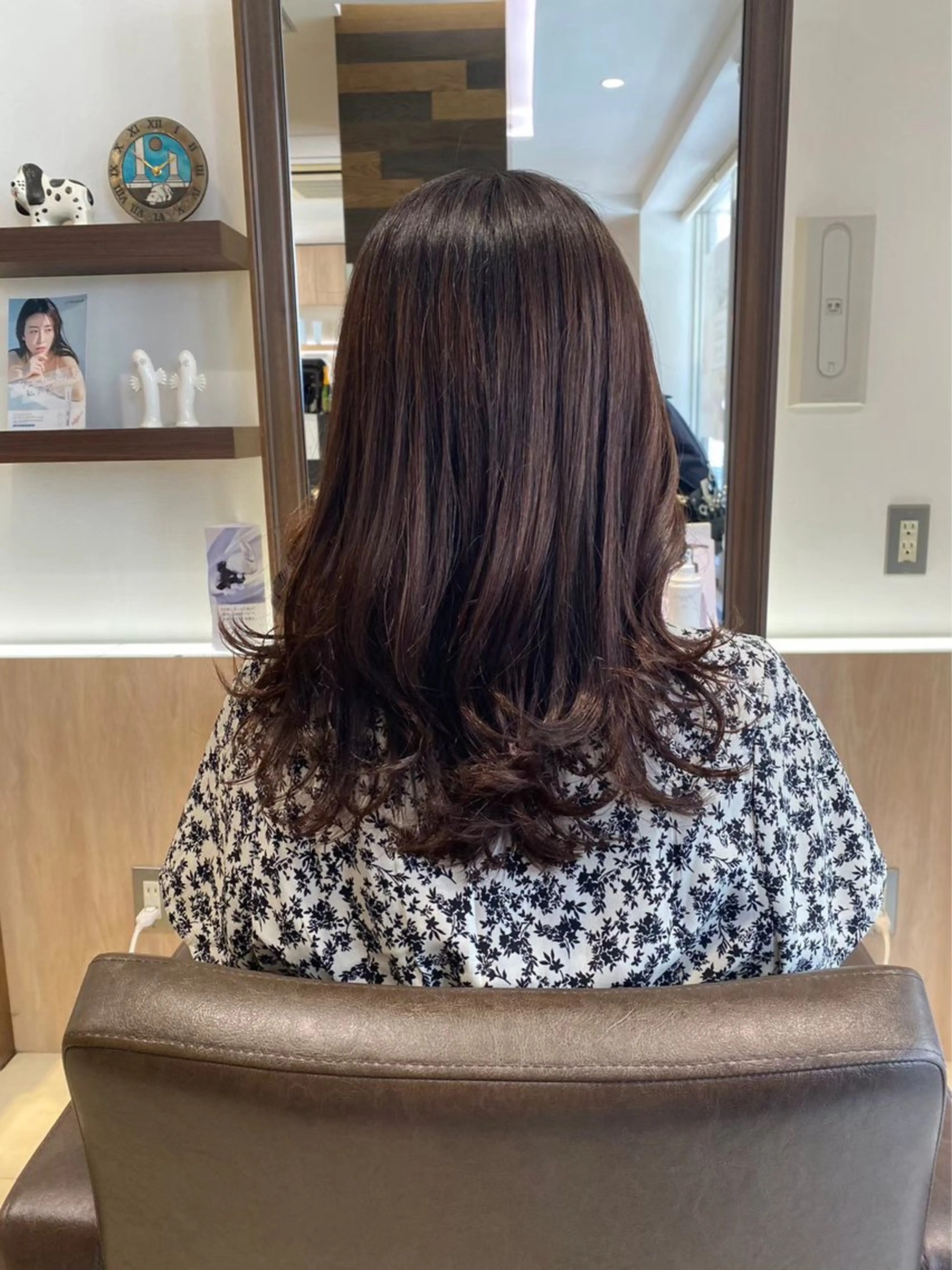 カラー ヘアカラー 須原 華那子のヘアスタイル