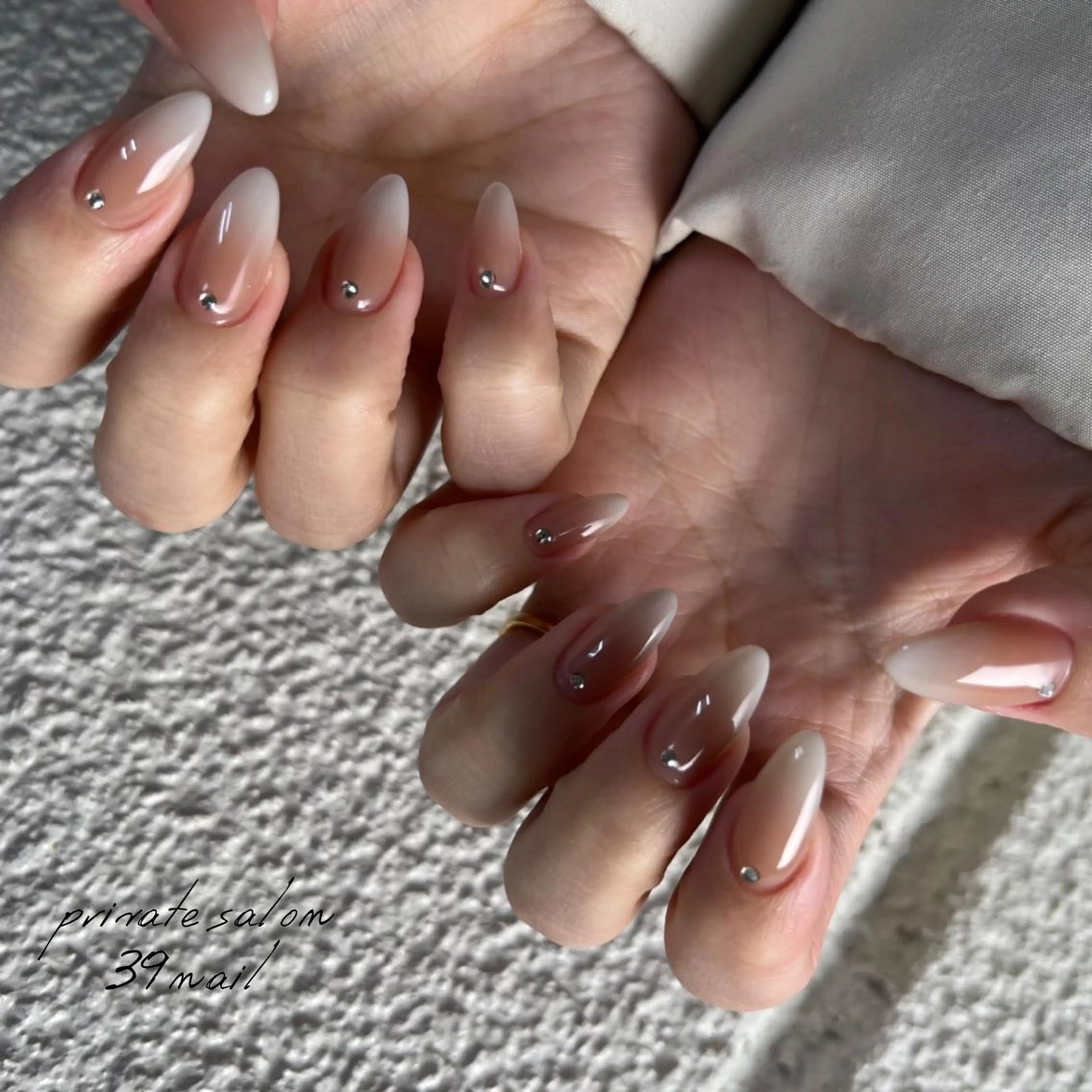 ミディアム ネイル ハンドネイル 京橋 【39nail】のネイルデザイン