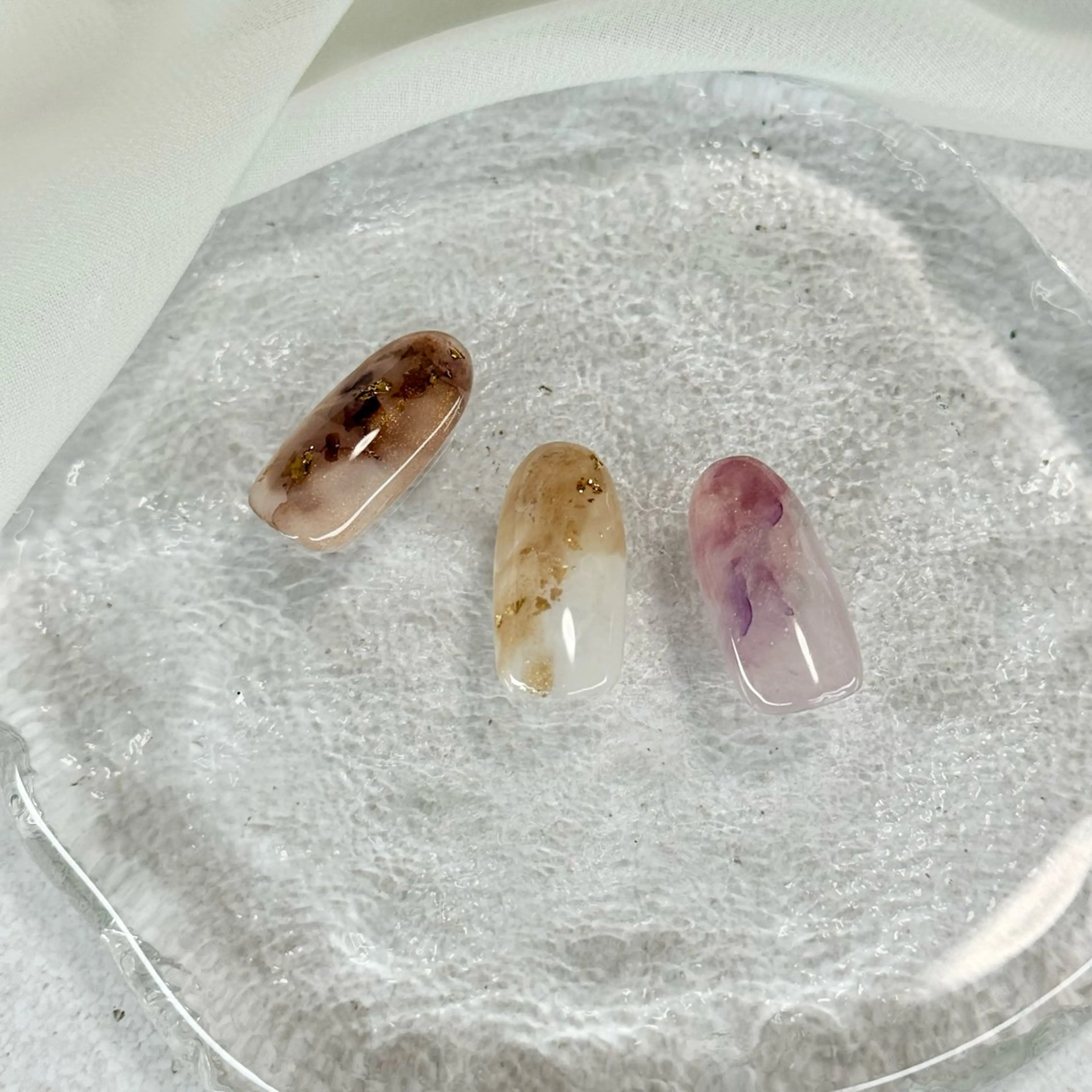 ネイル ニュアンスネイル ハンドネイル flan ゆいのネイルデザイン