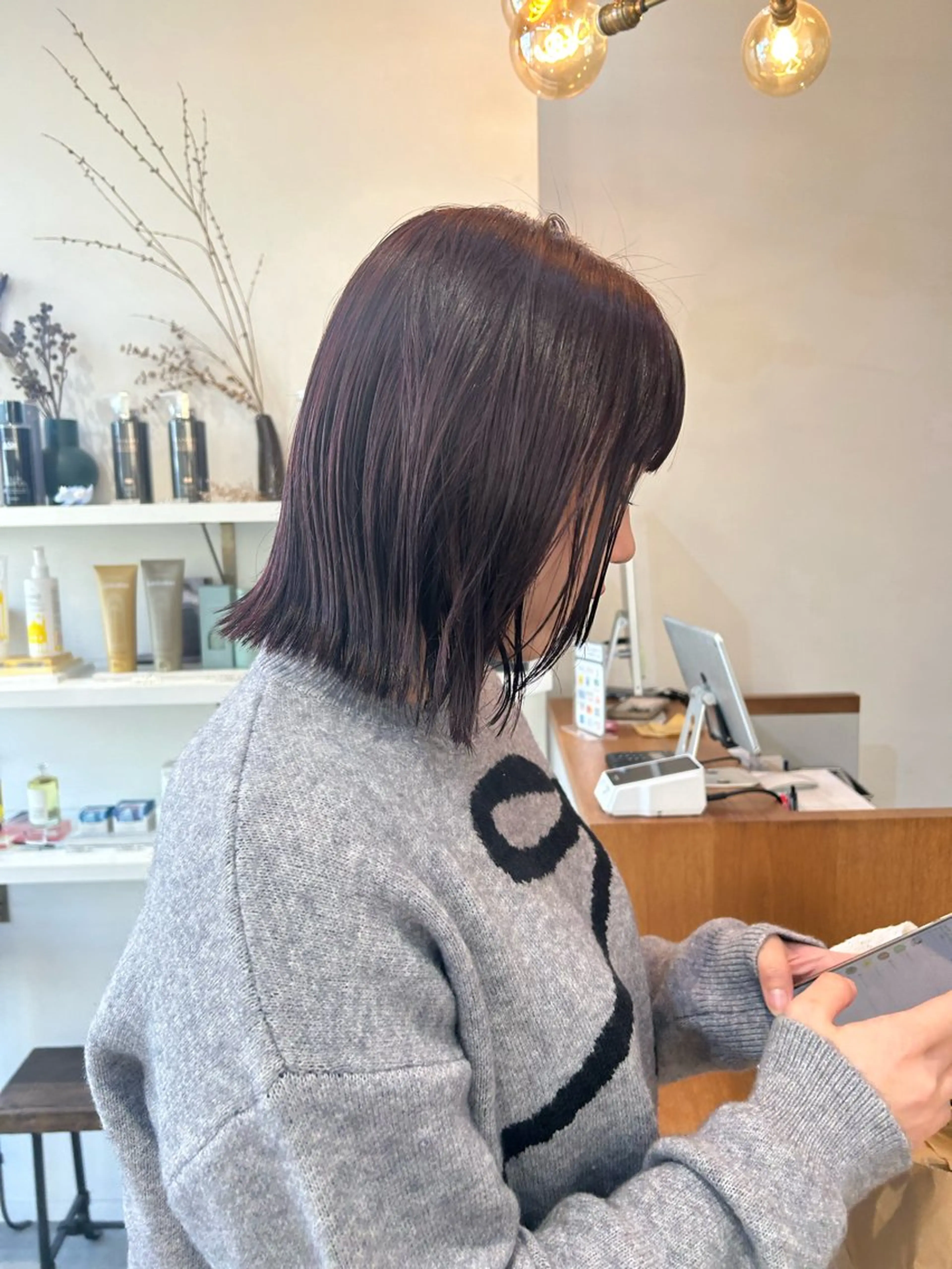 ミディアム カラー 表参道OLSEN✂︎ nanamiのヘアスタイル