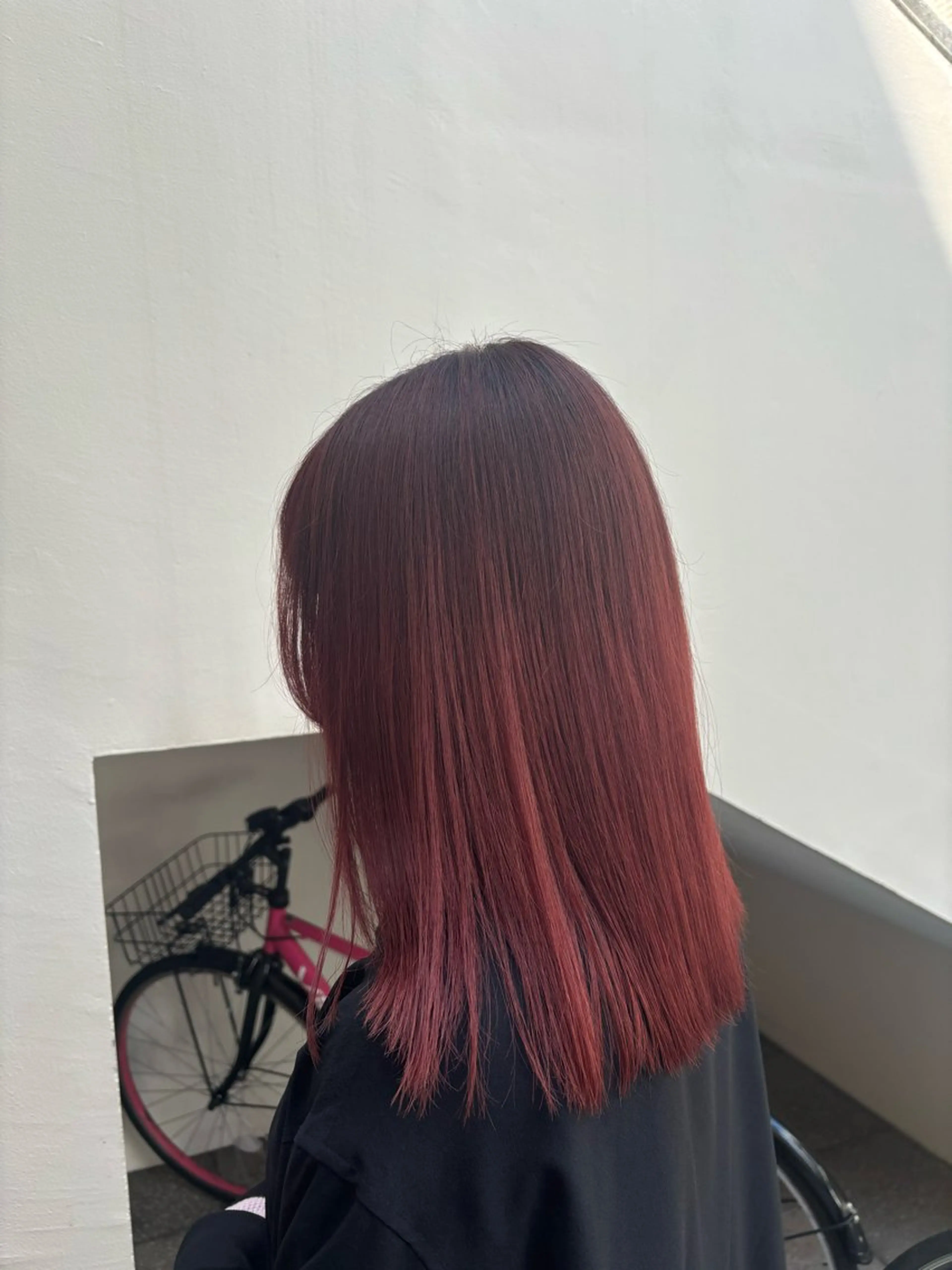 ミディアム カラー ヘアカラー ブリーチハイトーン RIKUTOのヘアスタイル