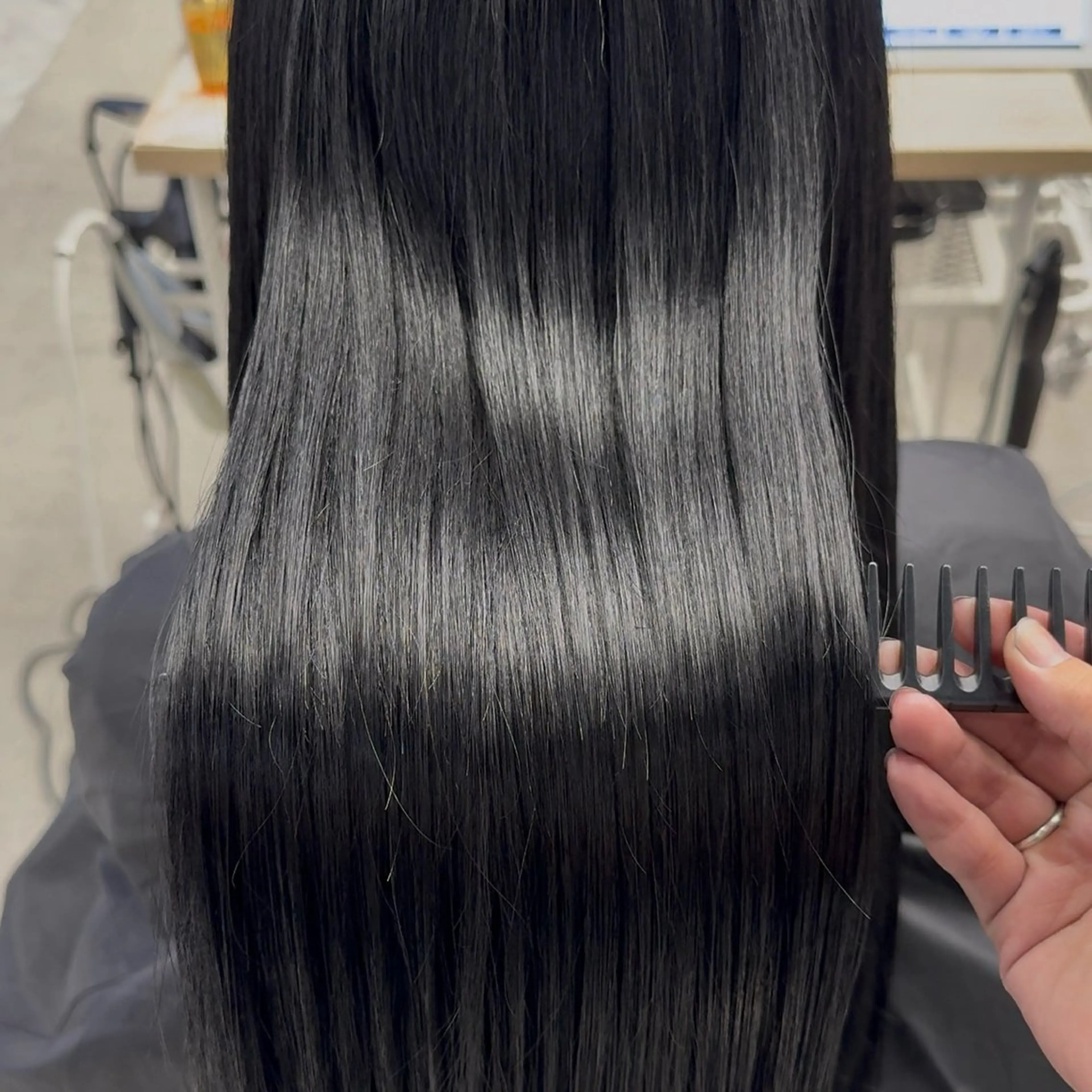 ロング カラー 縮毛矯正 【派手髪】【個性派】 lilica💫⚡️のヘアスタイル