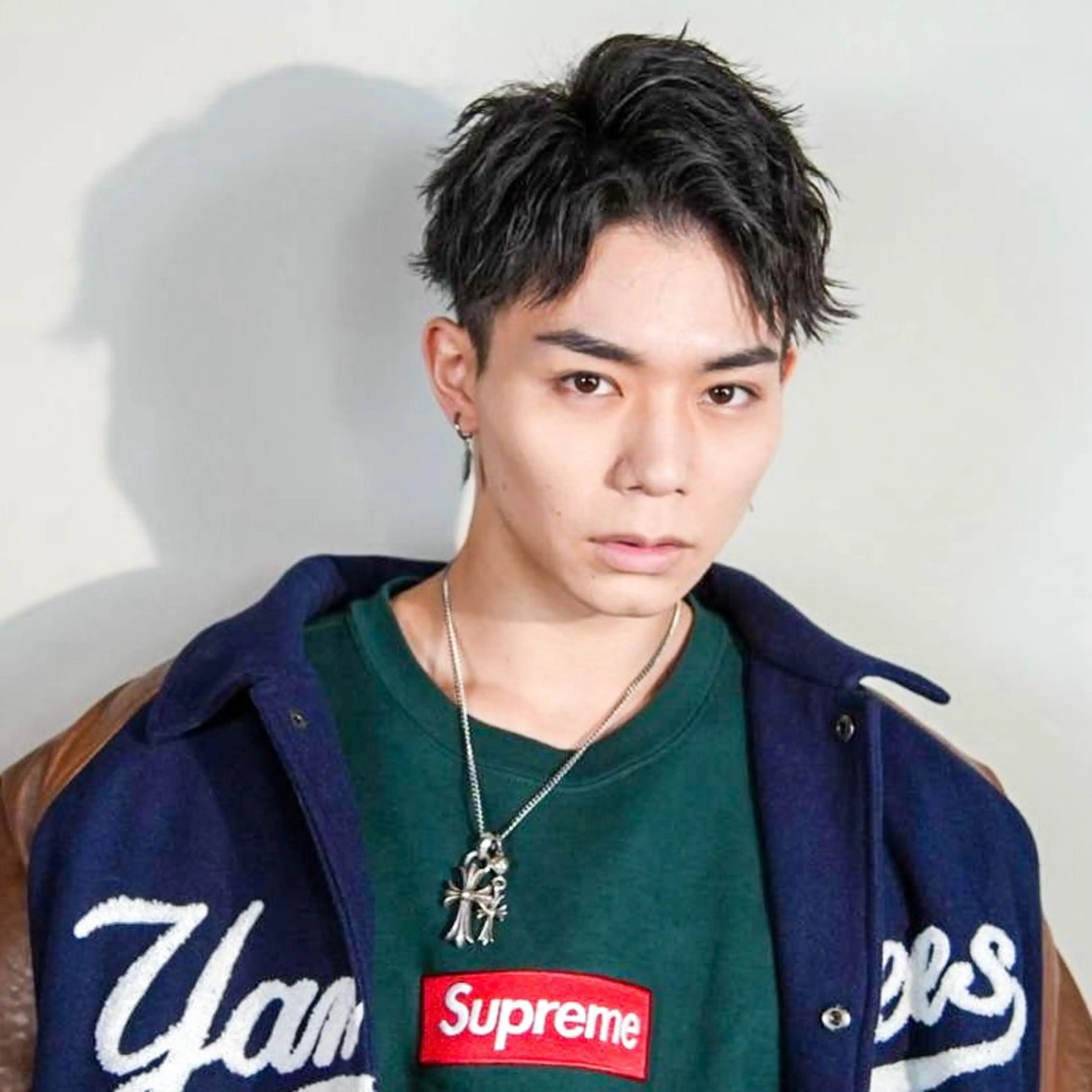 ショート カラー パーマ メンズ カット トリートメント シースルーマッシュ/ メンズ/KYOHEIのヘアスタイル