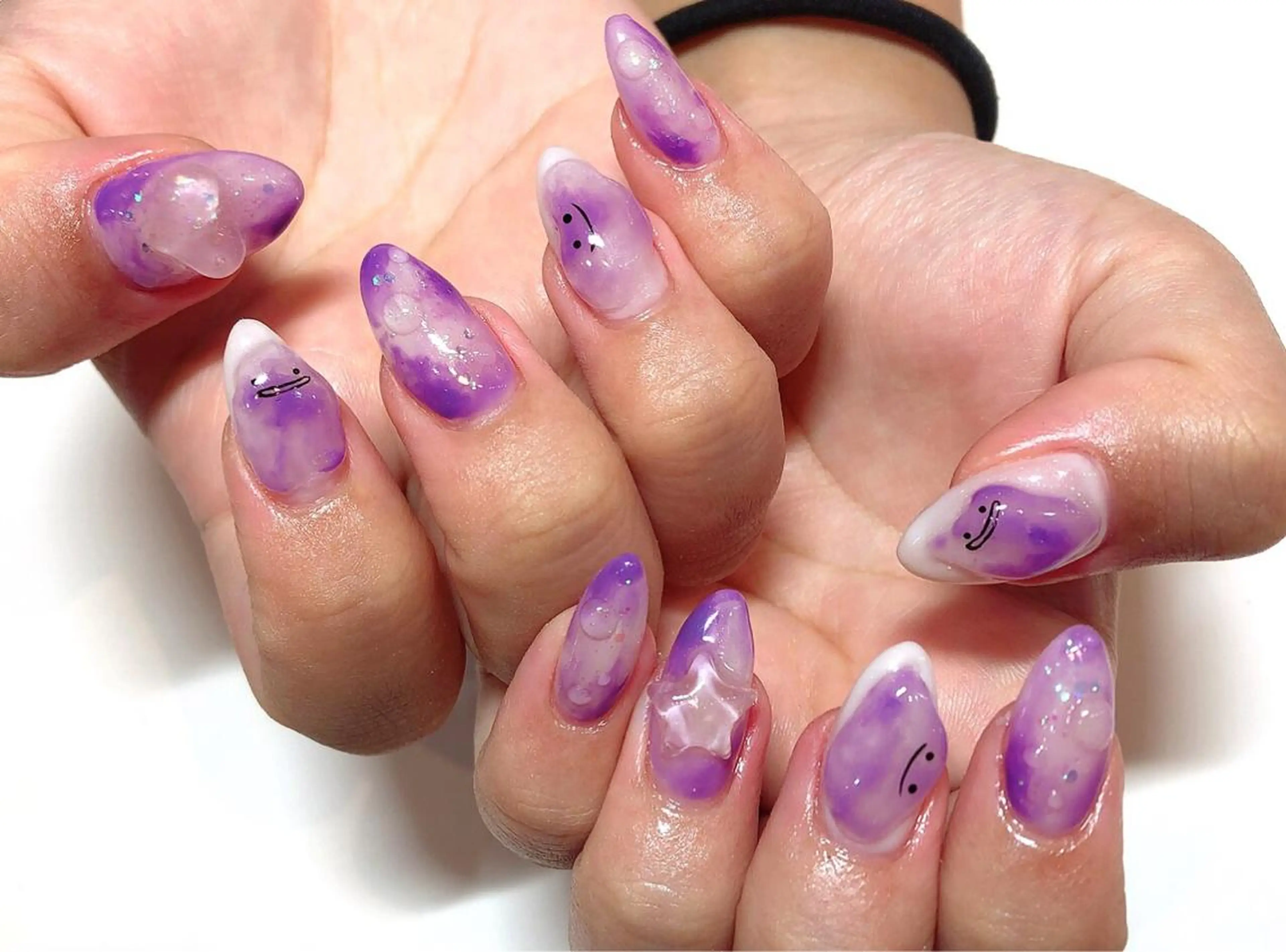 ミディアム カラー メンズ キッズ ネイル NAILSGOGO shibuyaのネイルデザイン