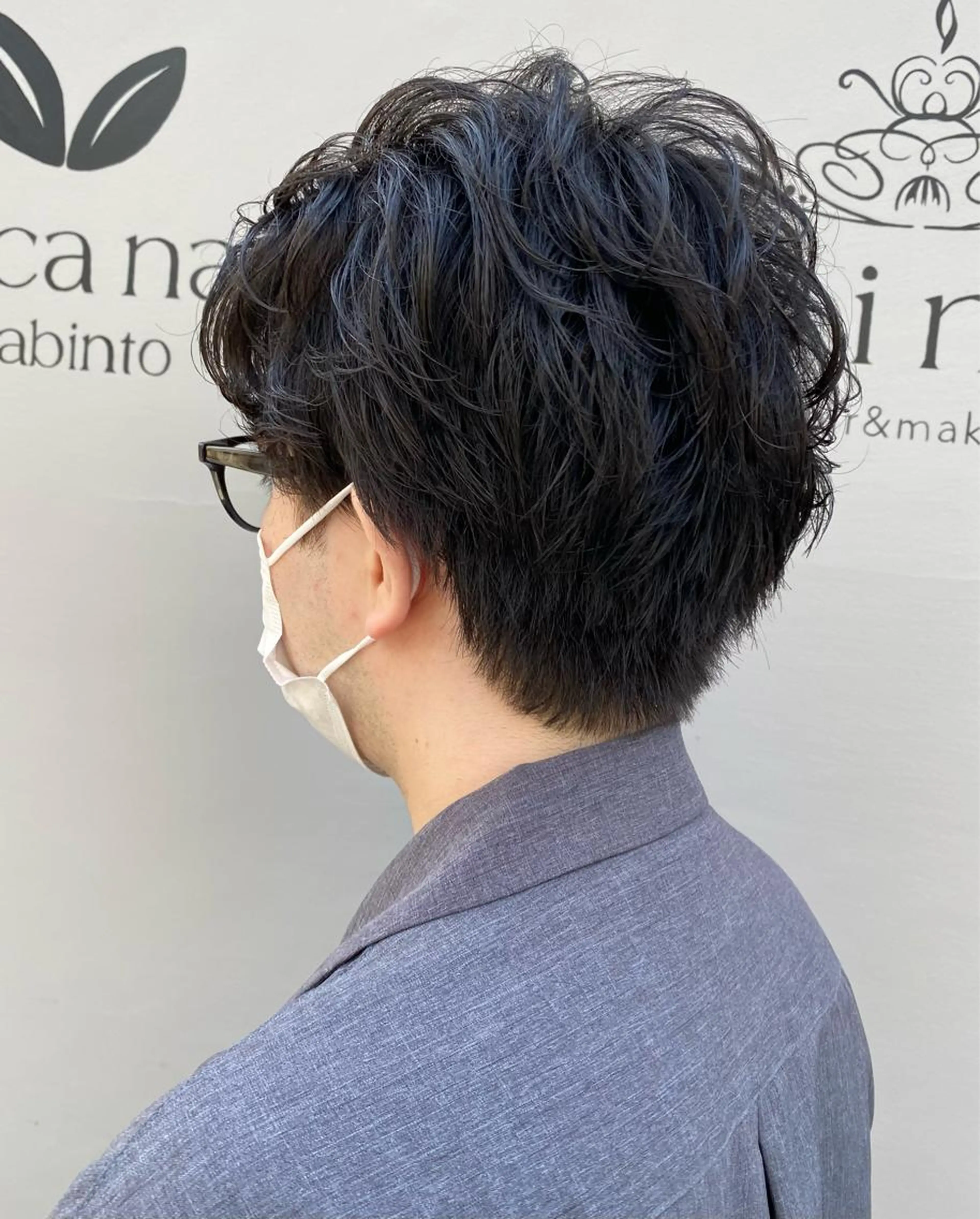 【✨5月限定✨】メンズカット＋ナチュラルパーマ＋クイックスパの写真