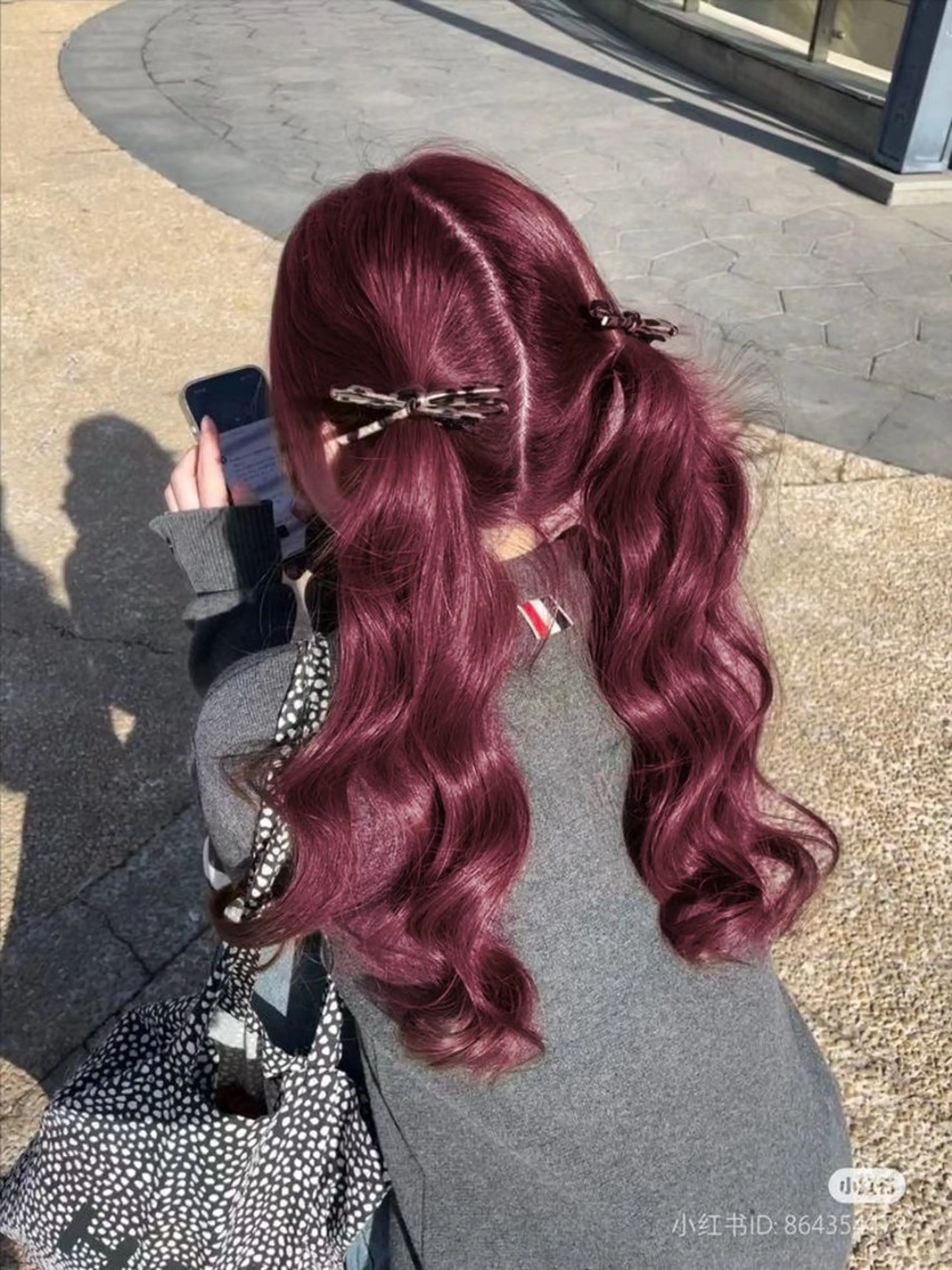 ロング カラー ヘアアレンジ ケアカラー ロング ヘアカラー 中韓🇰🇷暖色🖤 レイヤー🌙らいるのヘアスタイル