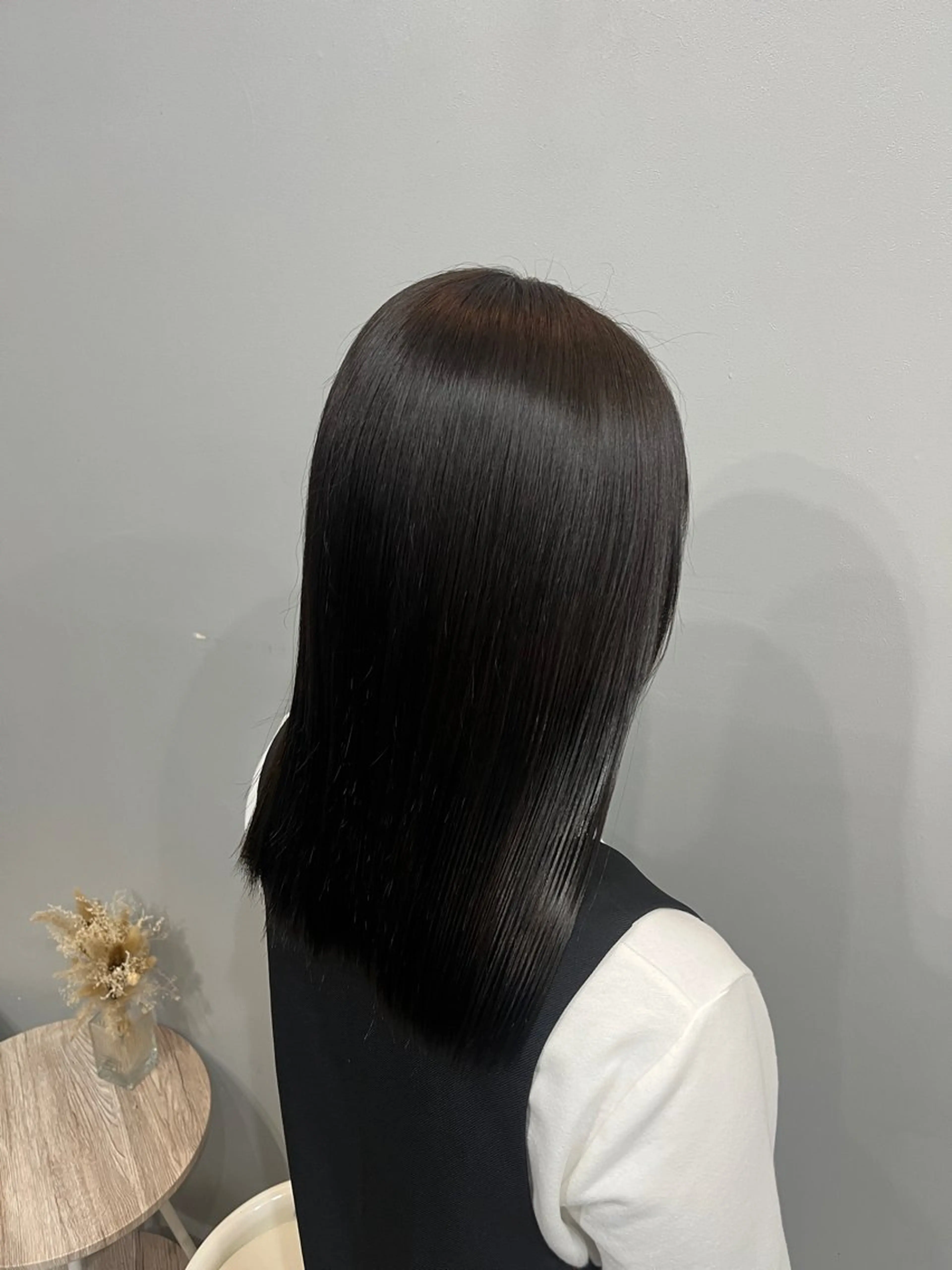 ミディアム カラー カット ヘアカラー トリートメント 🎀透明感ブリーチ カラー🎀ミズキのヘアスタイル