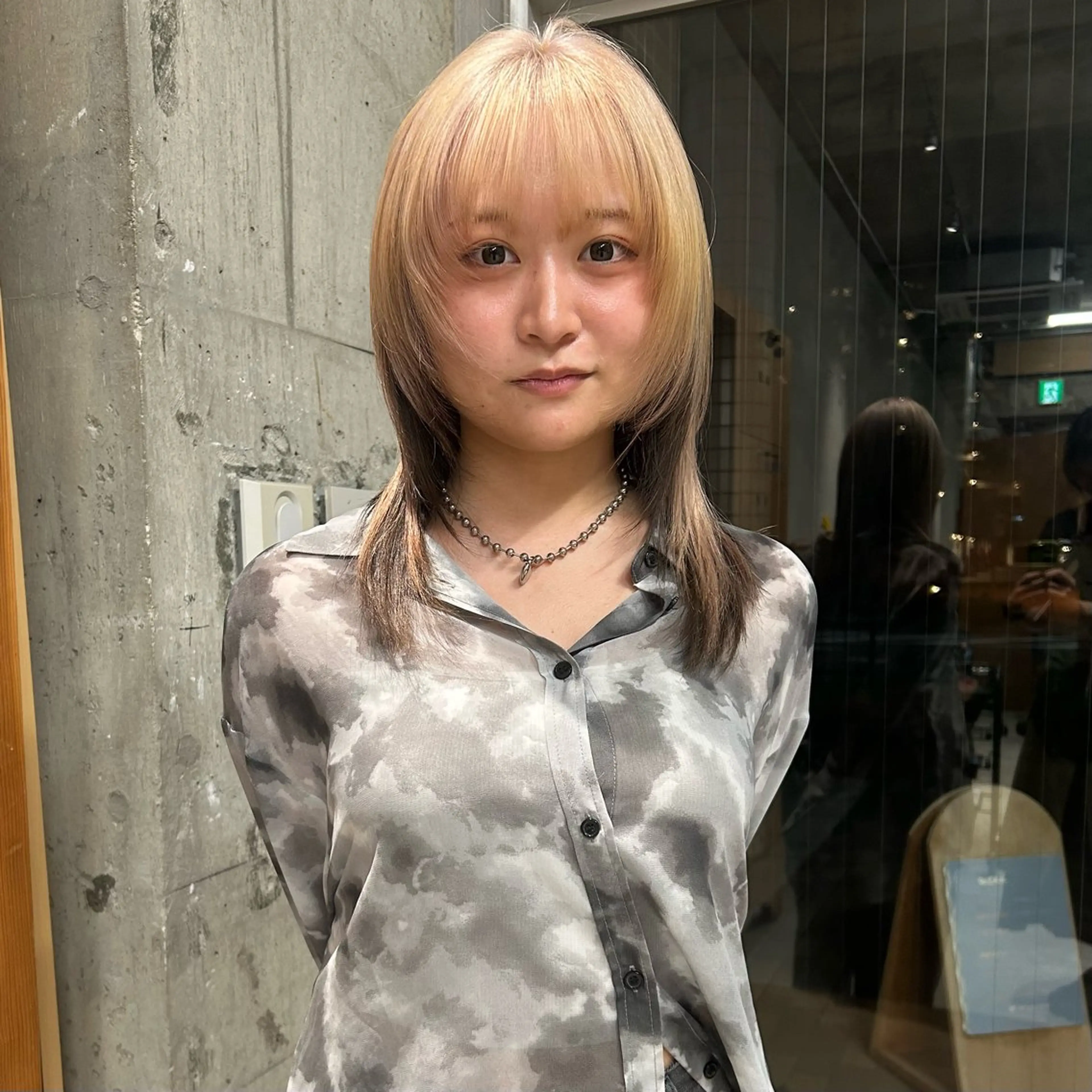 🪐17時​〜​限定🪐エフェクトブリーチダブルカラー🦎の写真