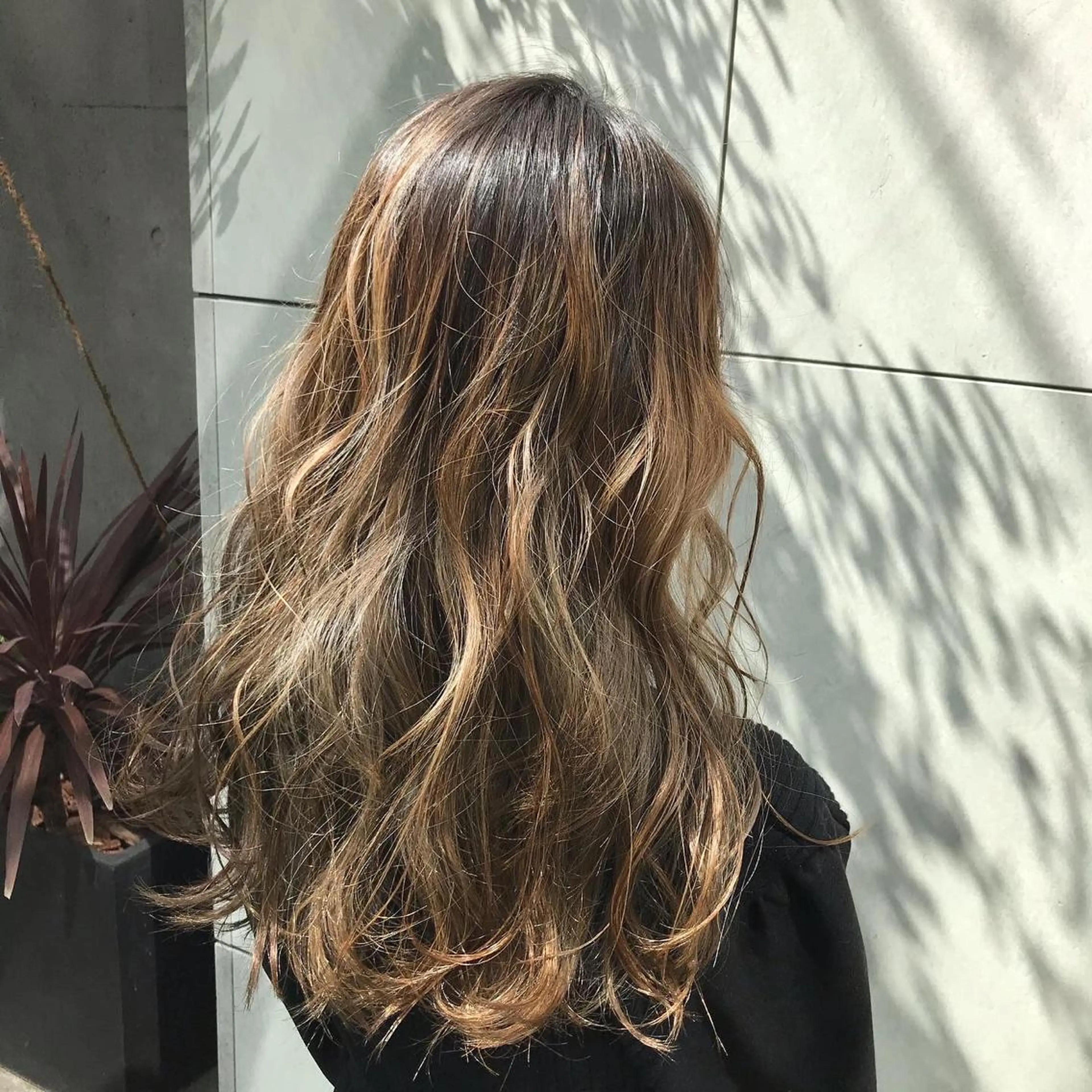 ロング カラー konno shoのヘアスタイル