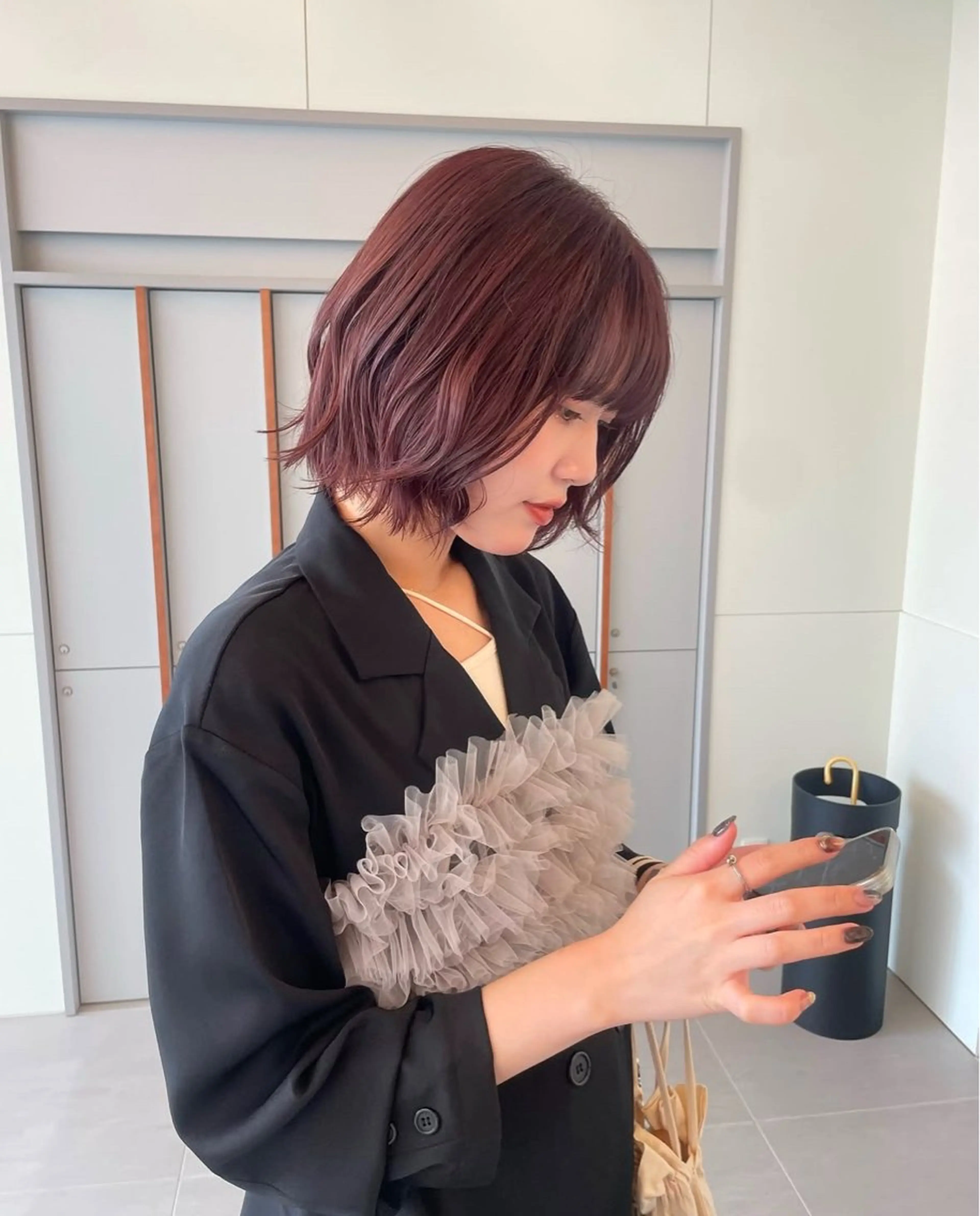 ミディアム カラー カット ヘアカラー 💡ブリーチモデル様 大募集💡松本隼人のヘアスタイル