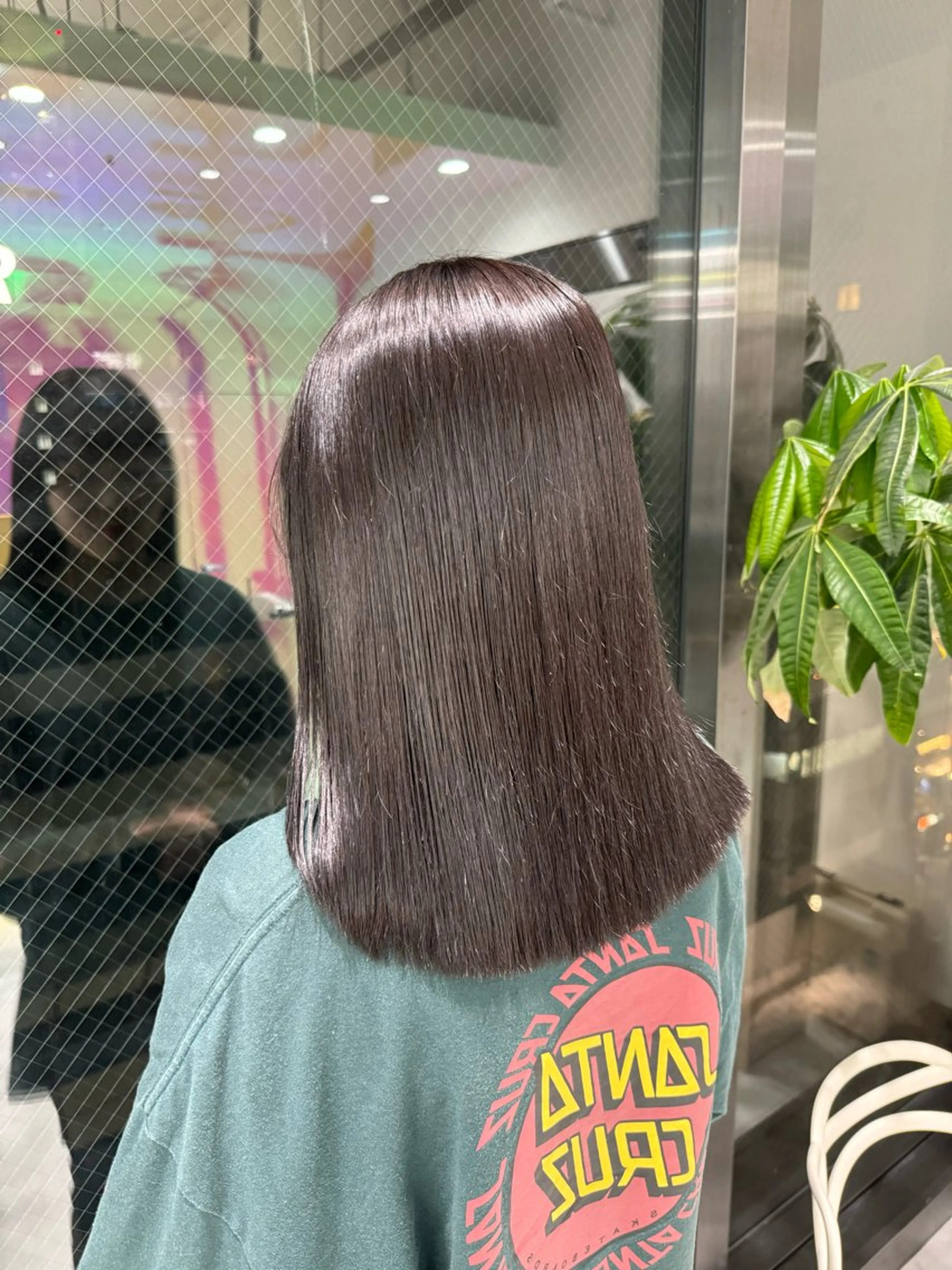 ミディアム カラー ブラウンカラー マロンブラウン ヘアカラー ヘッドスパ ヘアセット ♡ブリーチカラー♡ Mirioのヘアスタイル