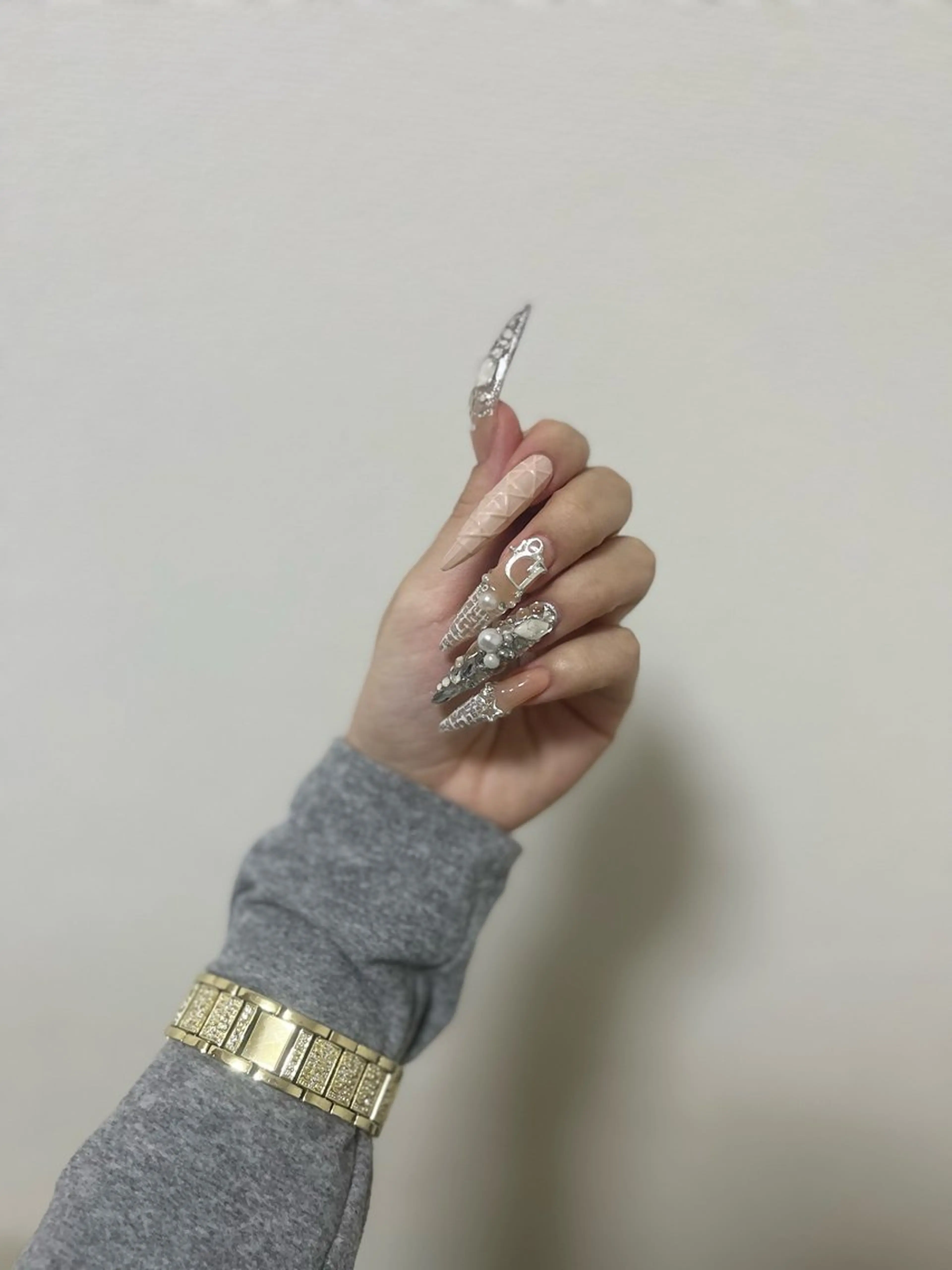 ネイル ハンドネイル Babel新町店 _mao🩵のネイルデザイン