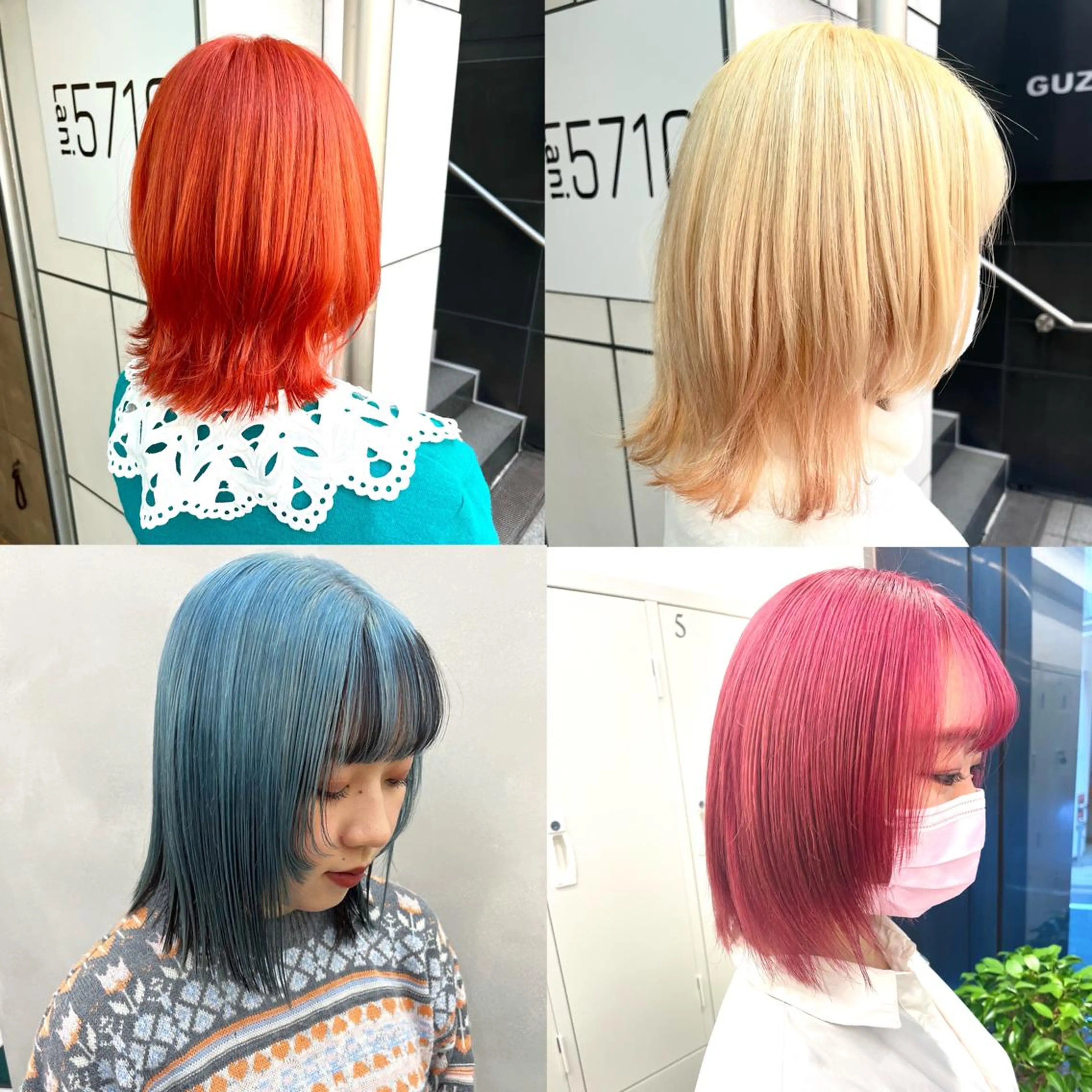 ミディアム カラー 🎀透明感ブリーチ カラー🎀ミズキのヘアスタイル