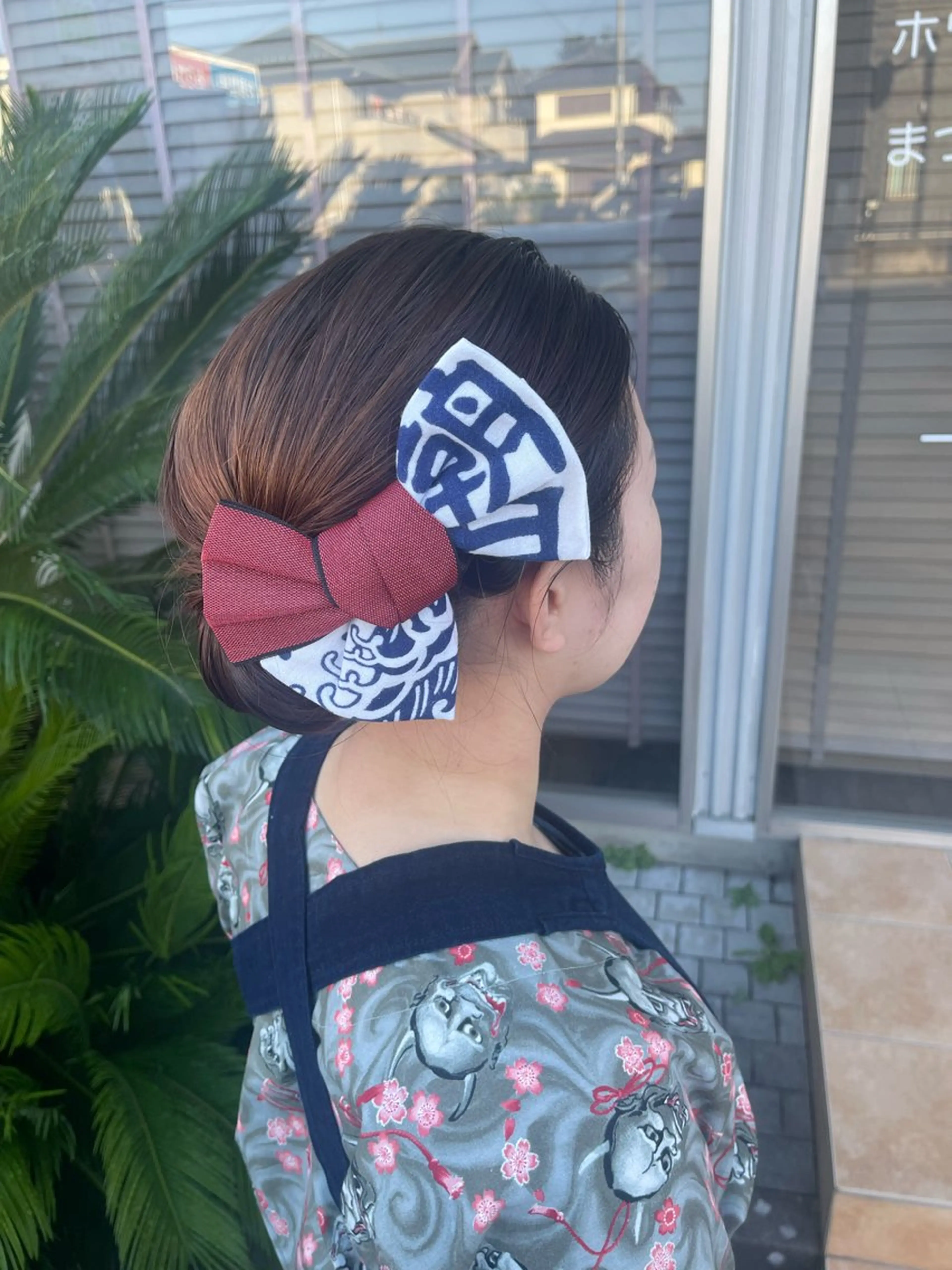 セミロング ヘアアレンジ ヘアセット Felice Erikaのヘアスタイル