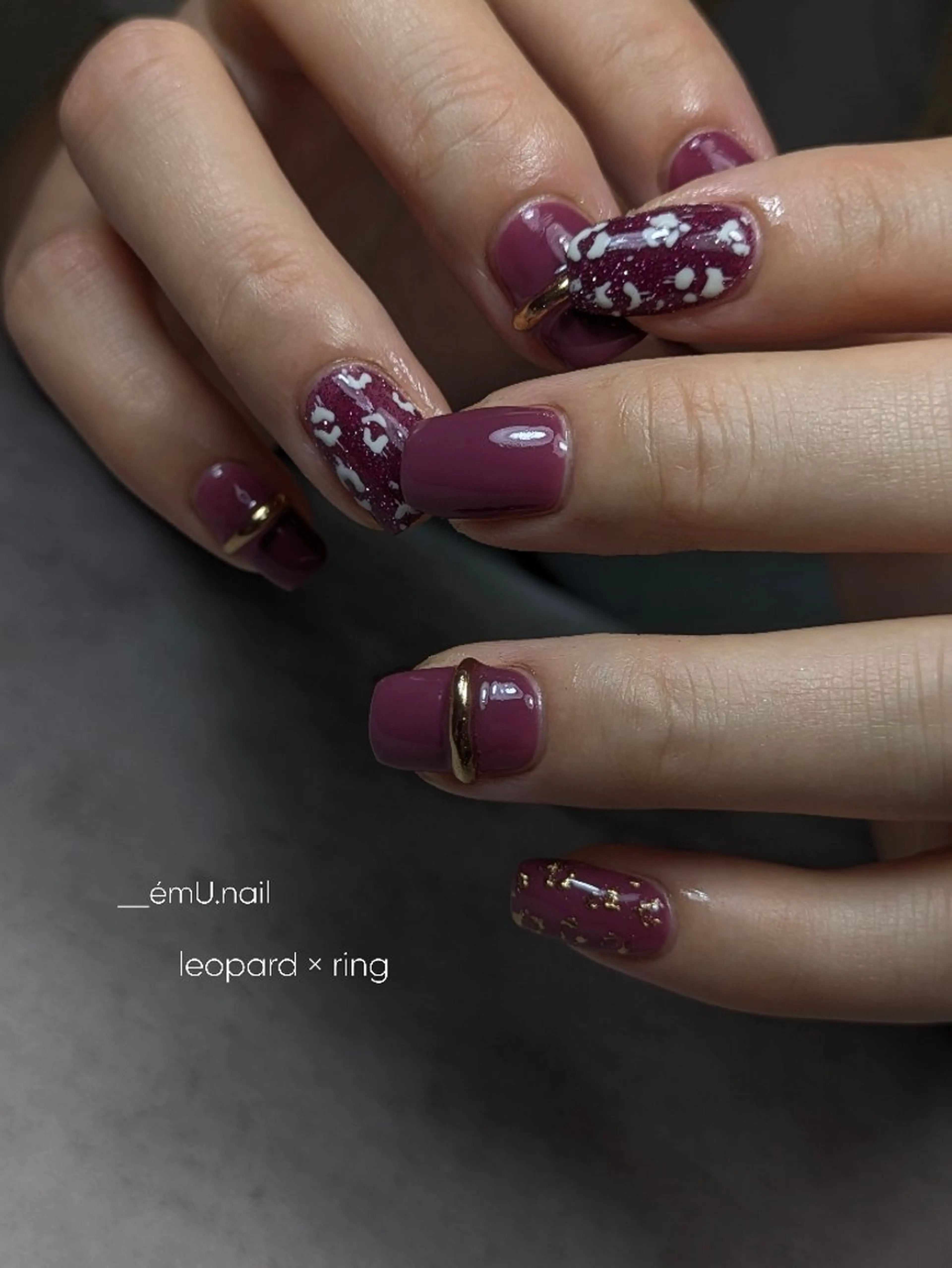 ネイル émU. nailのネイルデザイン