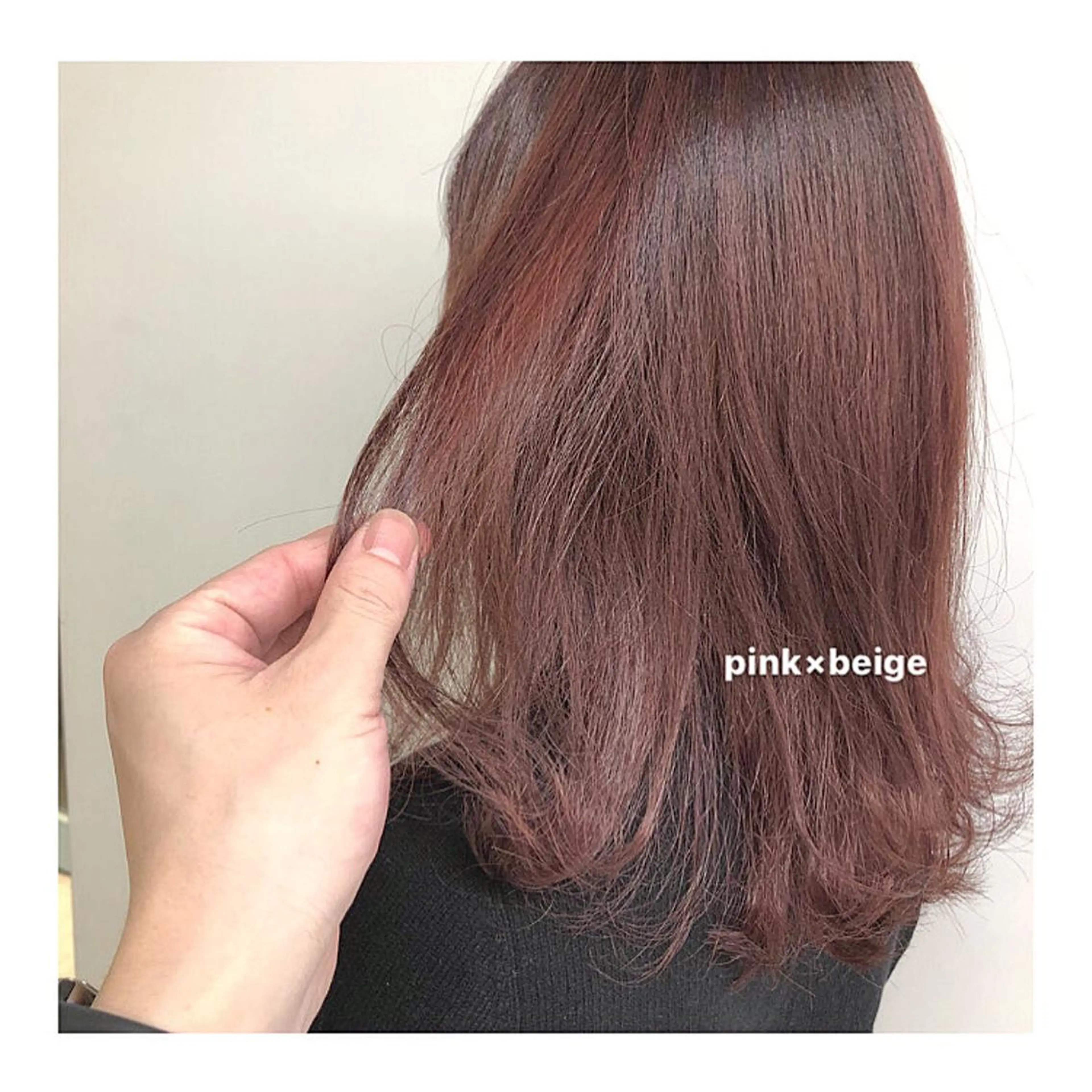 ミディアム カラー ピンクカラー ヘアカラー ハイトーン特化🌟 仲川和人のヘアスタイル