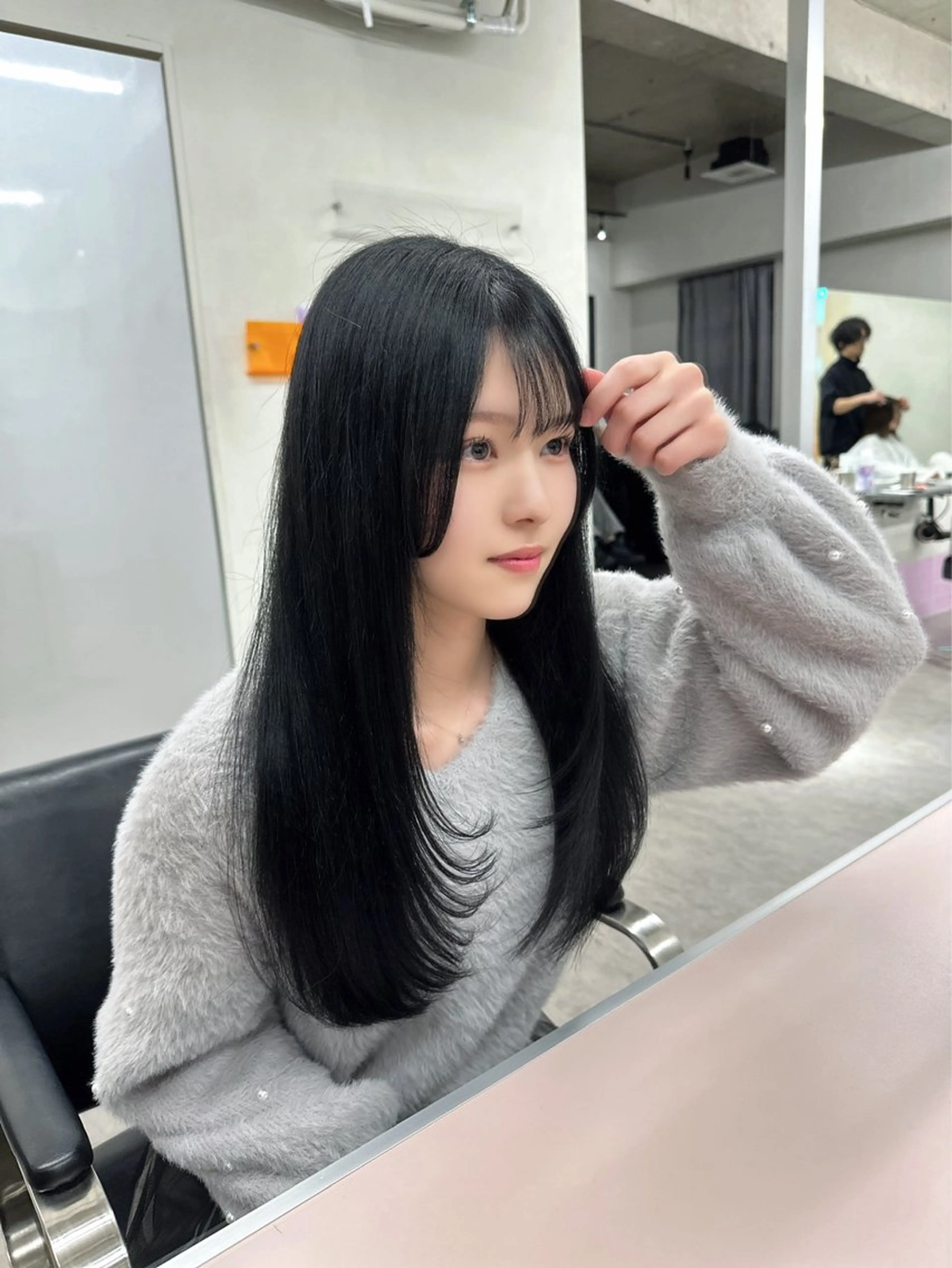 ロング tint by alo bleach 大阪梅田【ティントバイアロブリーチ】所属・✨武内凌太✨ カットモデル募集のヘアスタイル