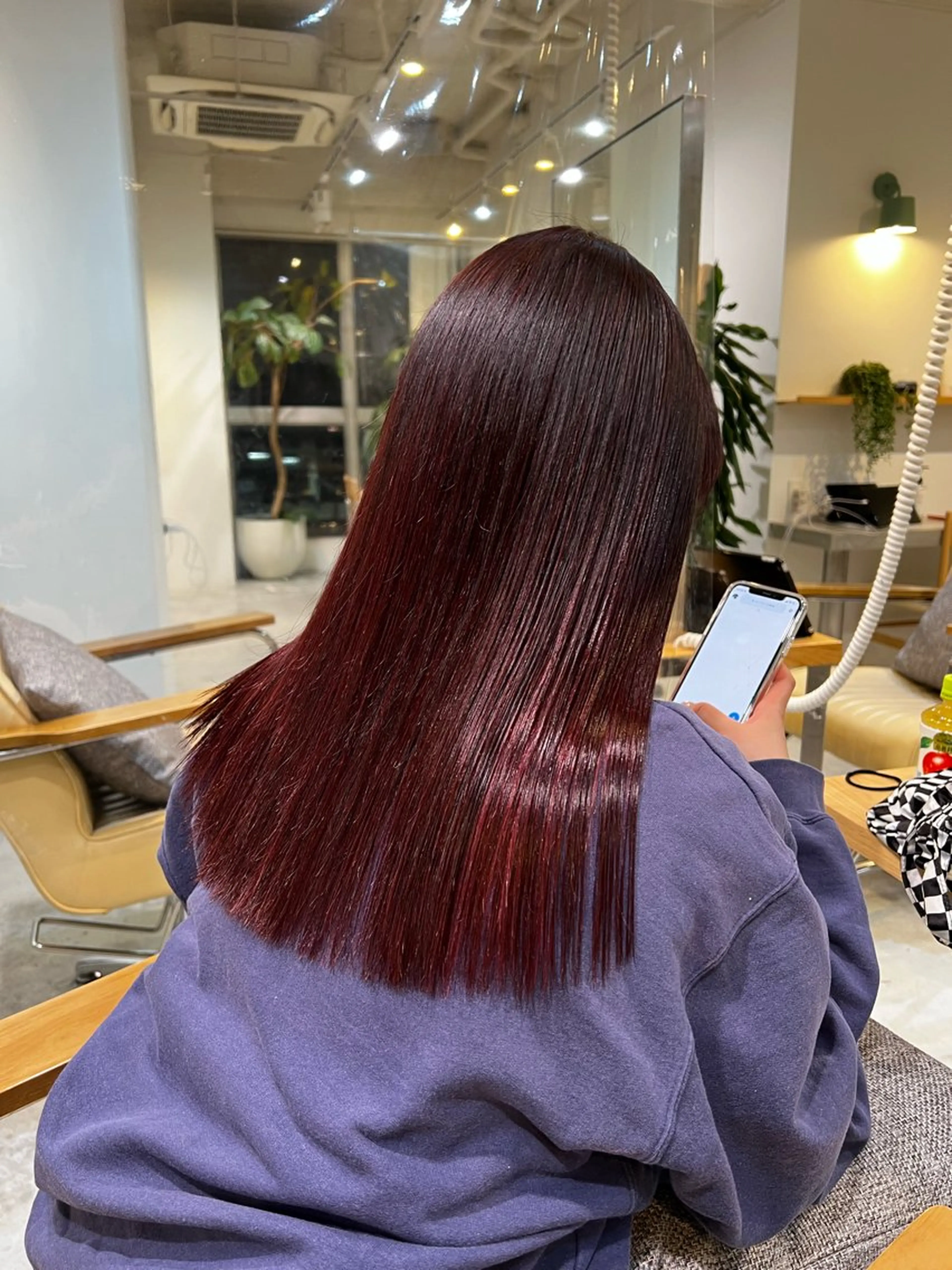 ロング カラー FILMS haru 暖色カラーのヘアスタイル