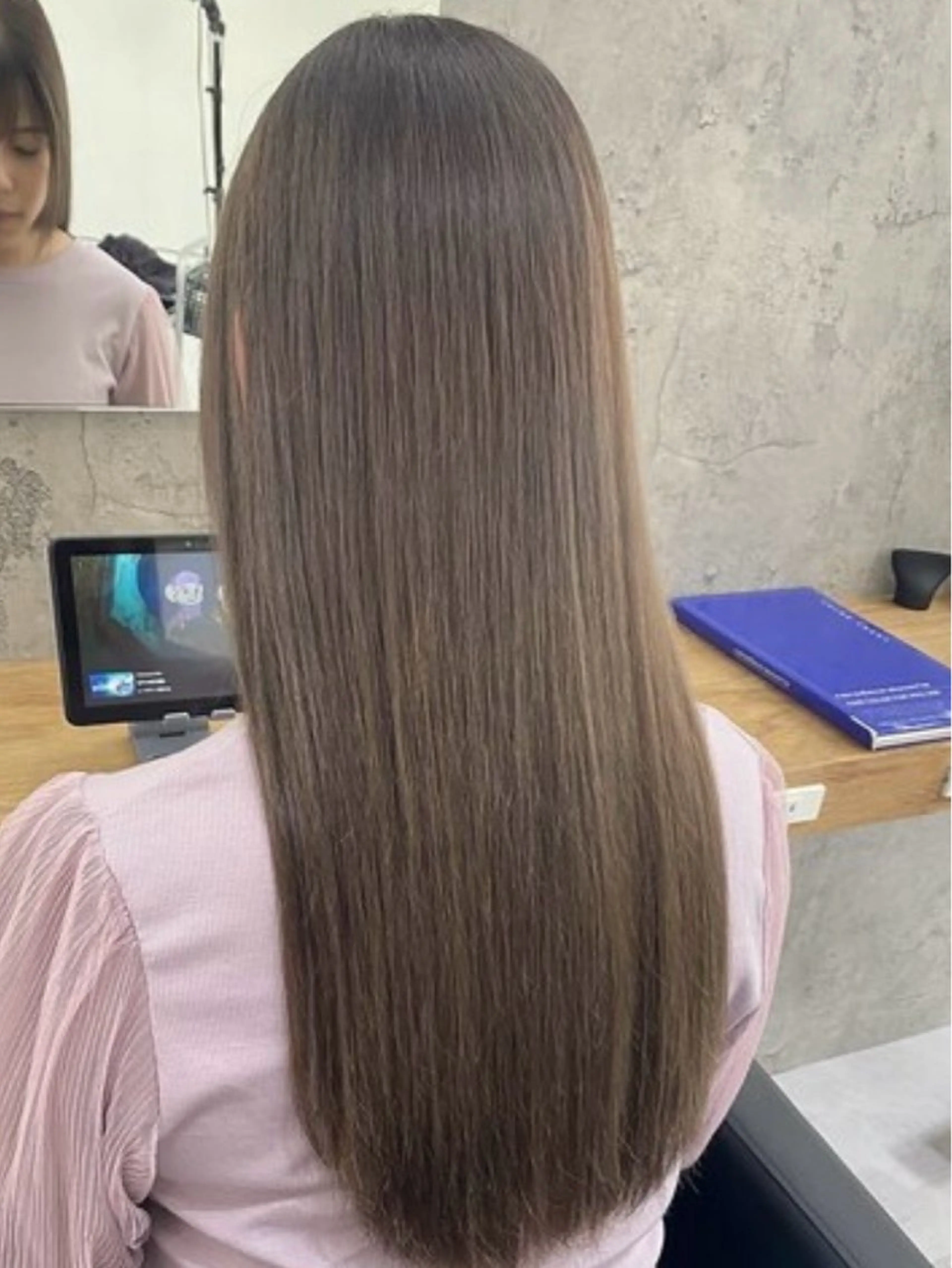 ダブルカラー（breachなし）＋1stepトリートメントの写真