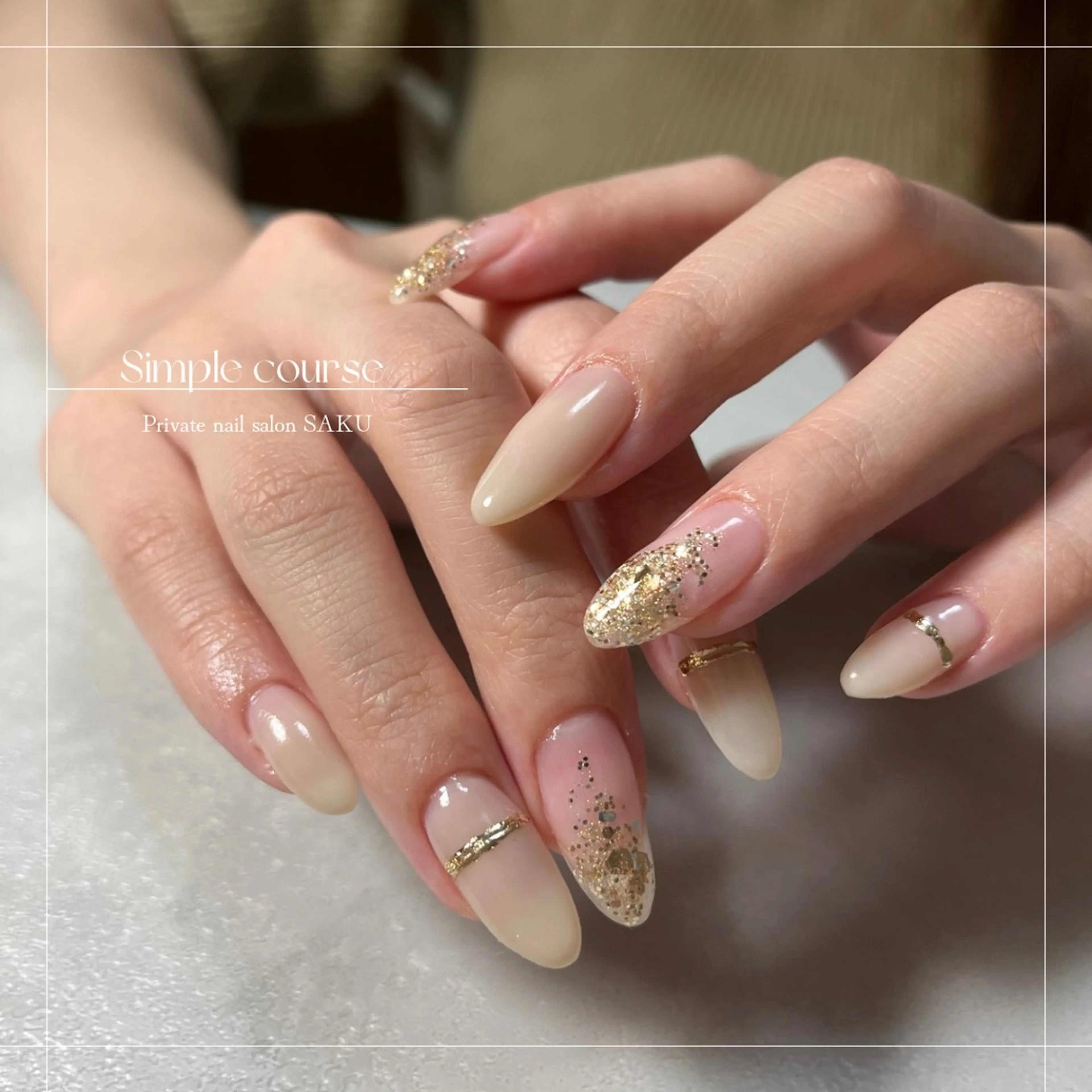 ネイル SAKU  nail[サクネイル]所属・SAKU nail 作島茜のネイルデザイン