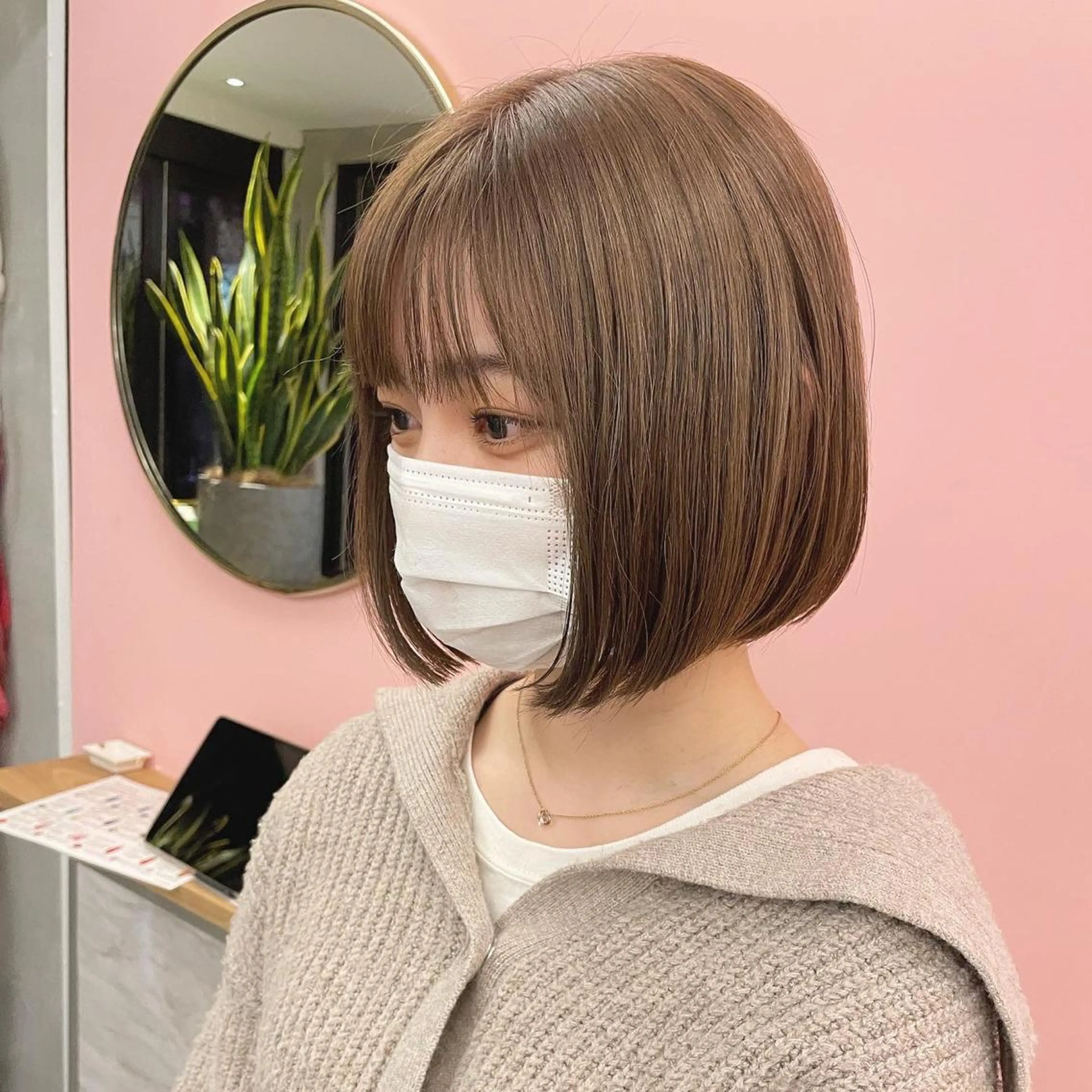ショート カラー カット ヘアカラー トリートメント 🫧透明感ヘア🫧 🧸竹花　彩希🧸のヘアスタイル