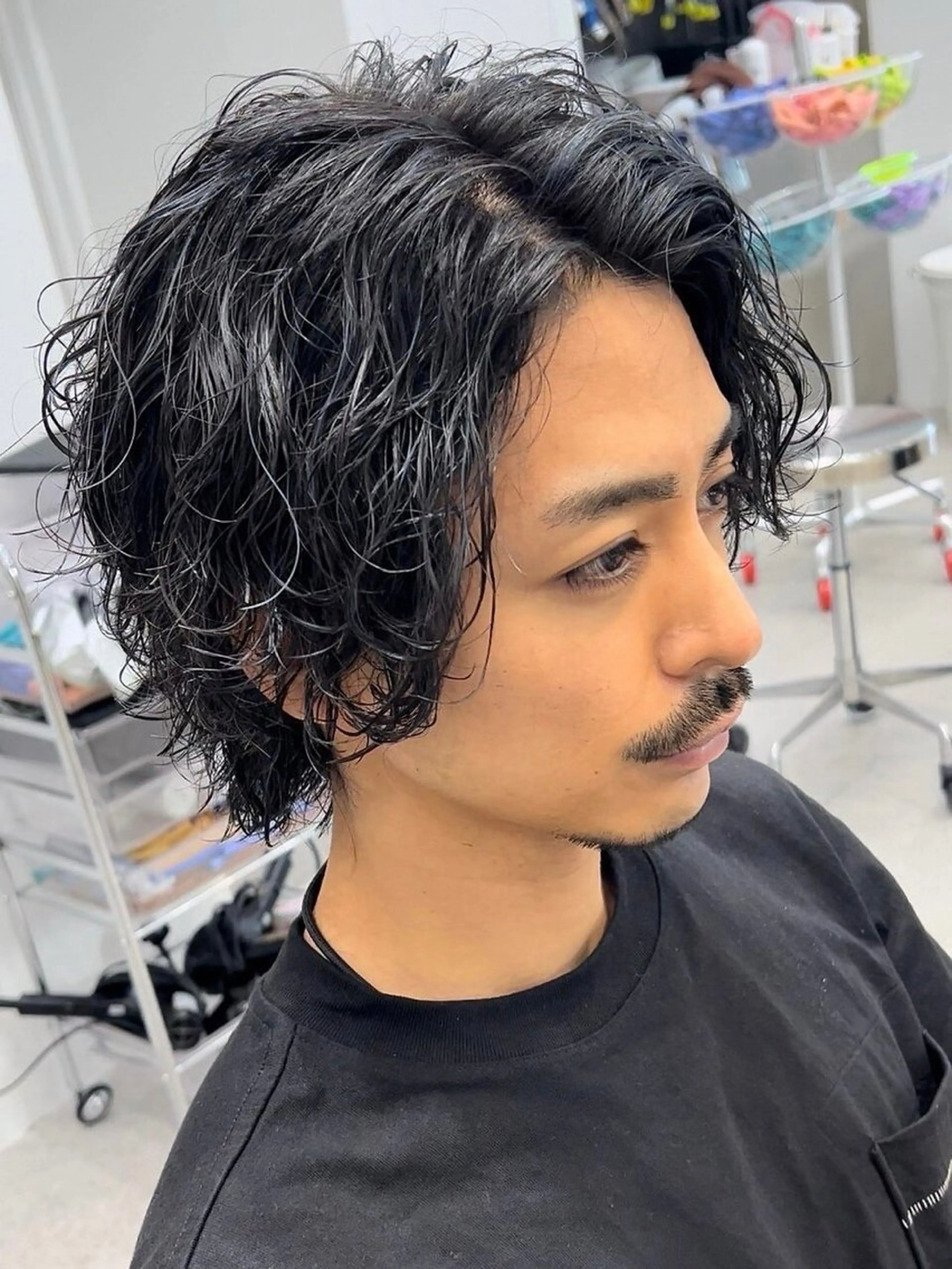 ショート パーマ メンズ fifth  SAKAE所属・山本千太 ✨メンズパーマ✨のヘアスタイル