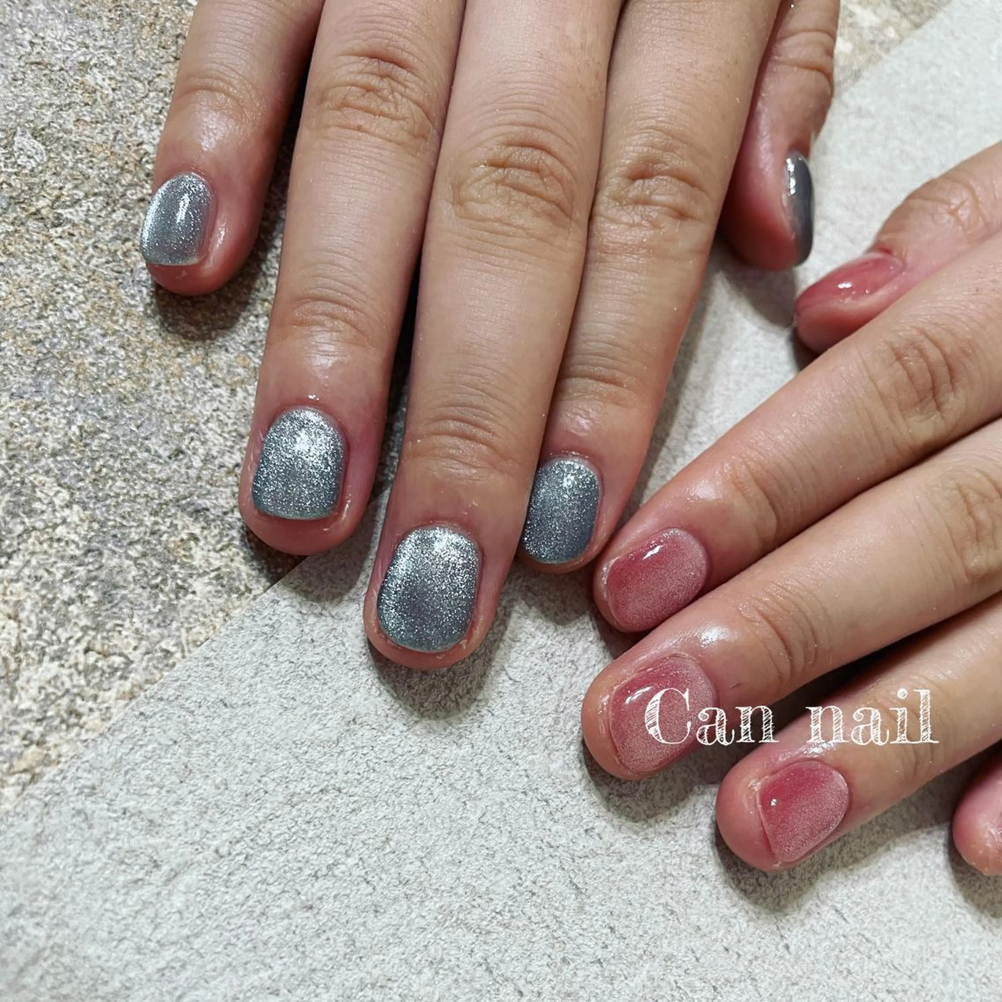 ショート ネイル ハンドネイル Parfum パルファンのネイルデザイン