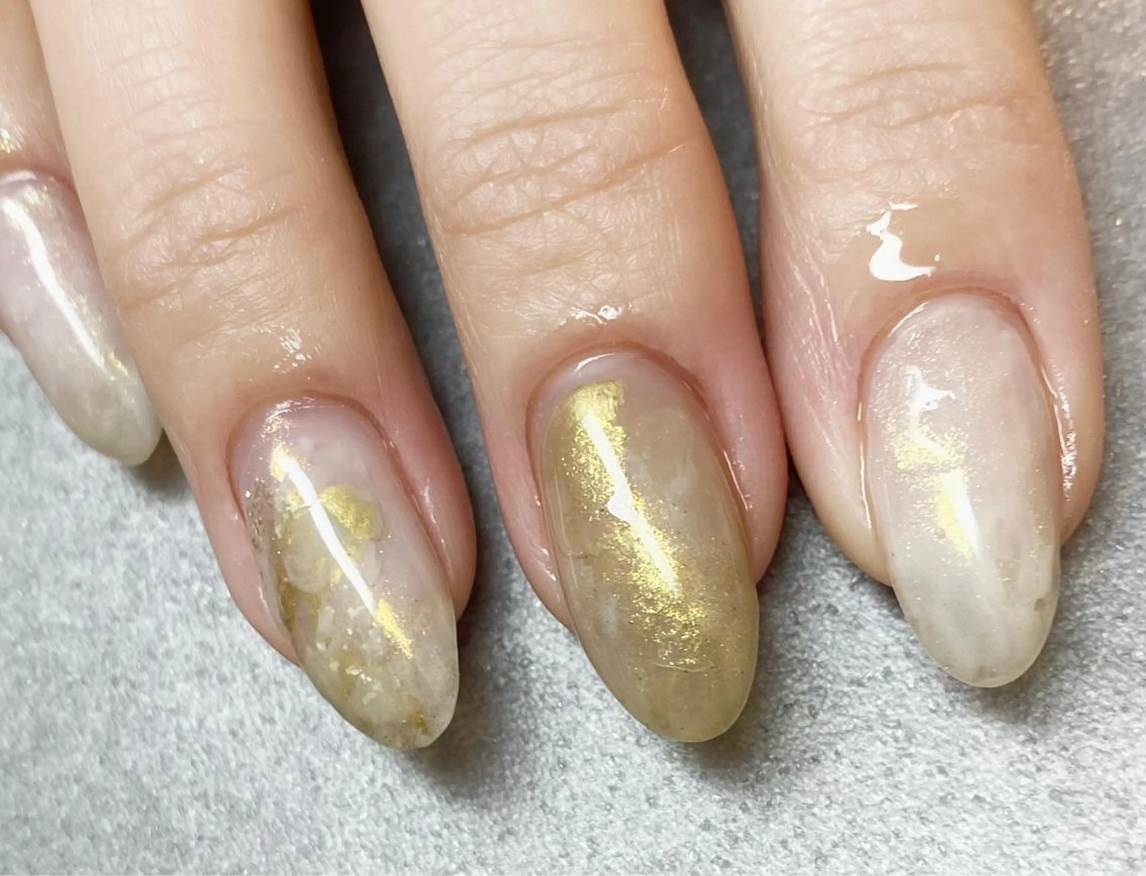ネイル salon de pipi.　okazaki所属・O. AKINAのネイルデザイン