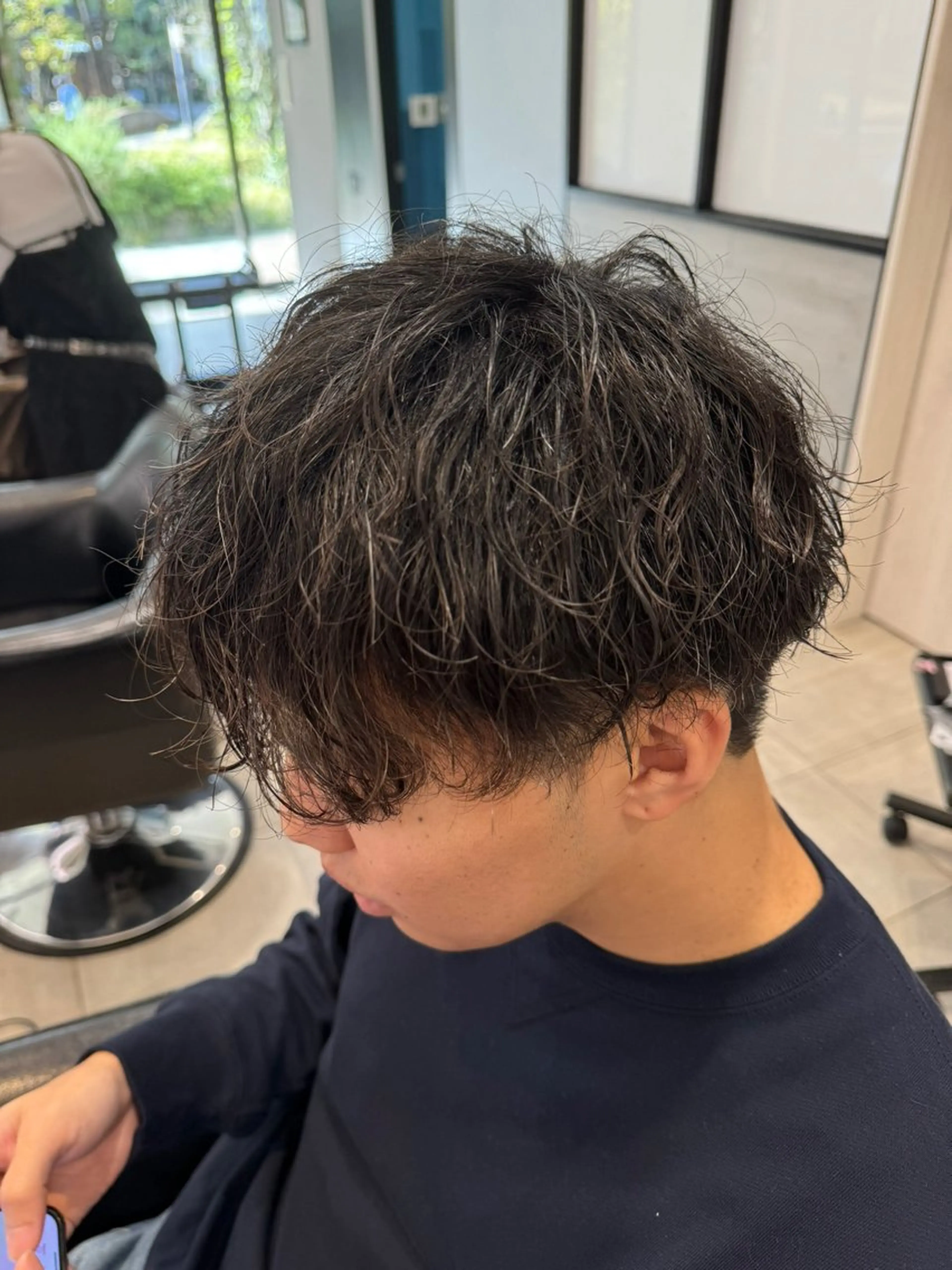 メンズ シールエクステ earth/sayaのヘアスタイル