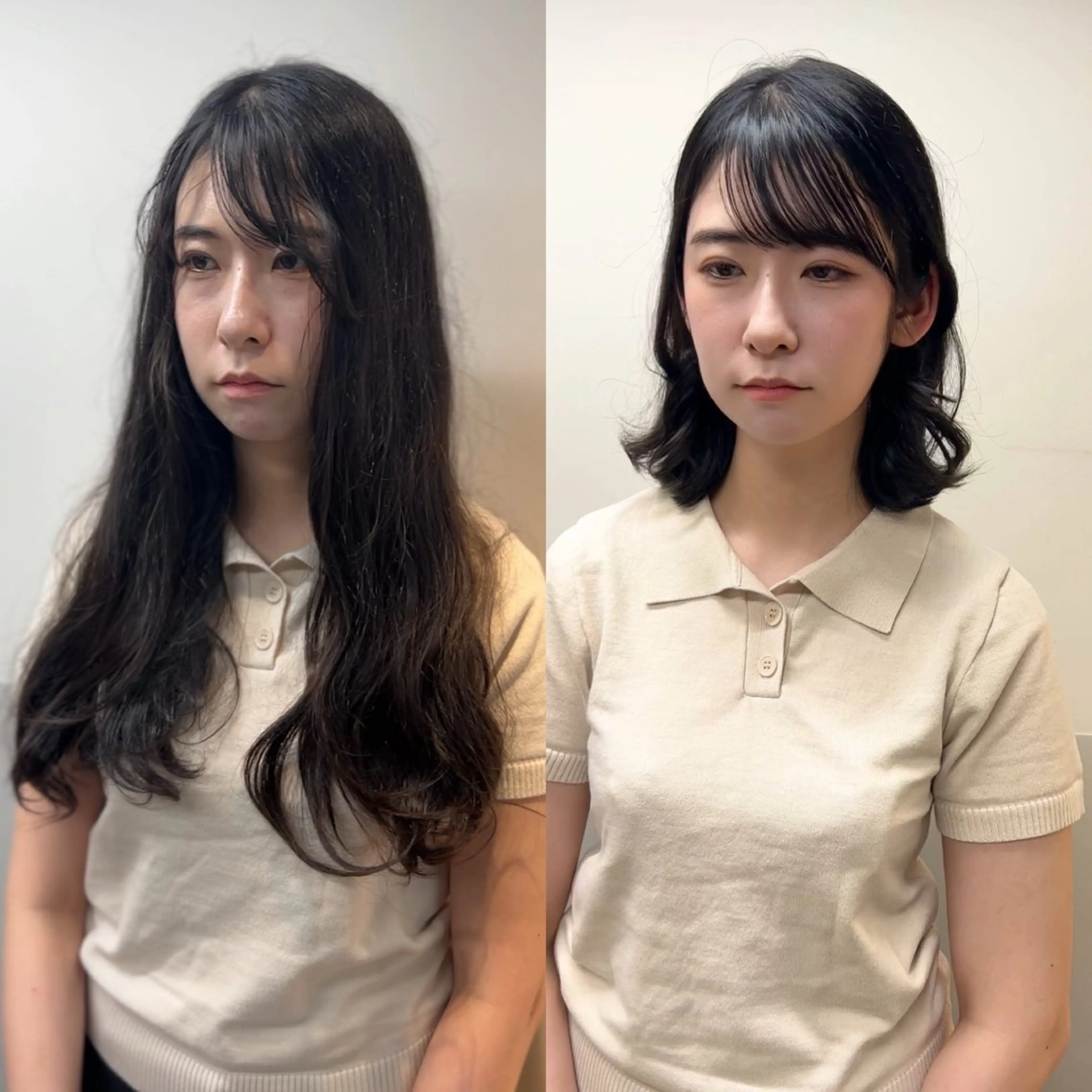 ミディアム ミディアムレイヤー レイヤーカット 小顔カット カット ヘアカラー トリートメント ヘッドスパ SALOWIN銀座VORT所属・小林 佳祐のヘアスタイル