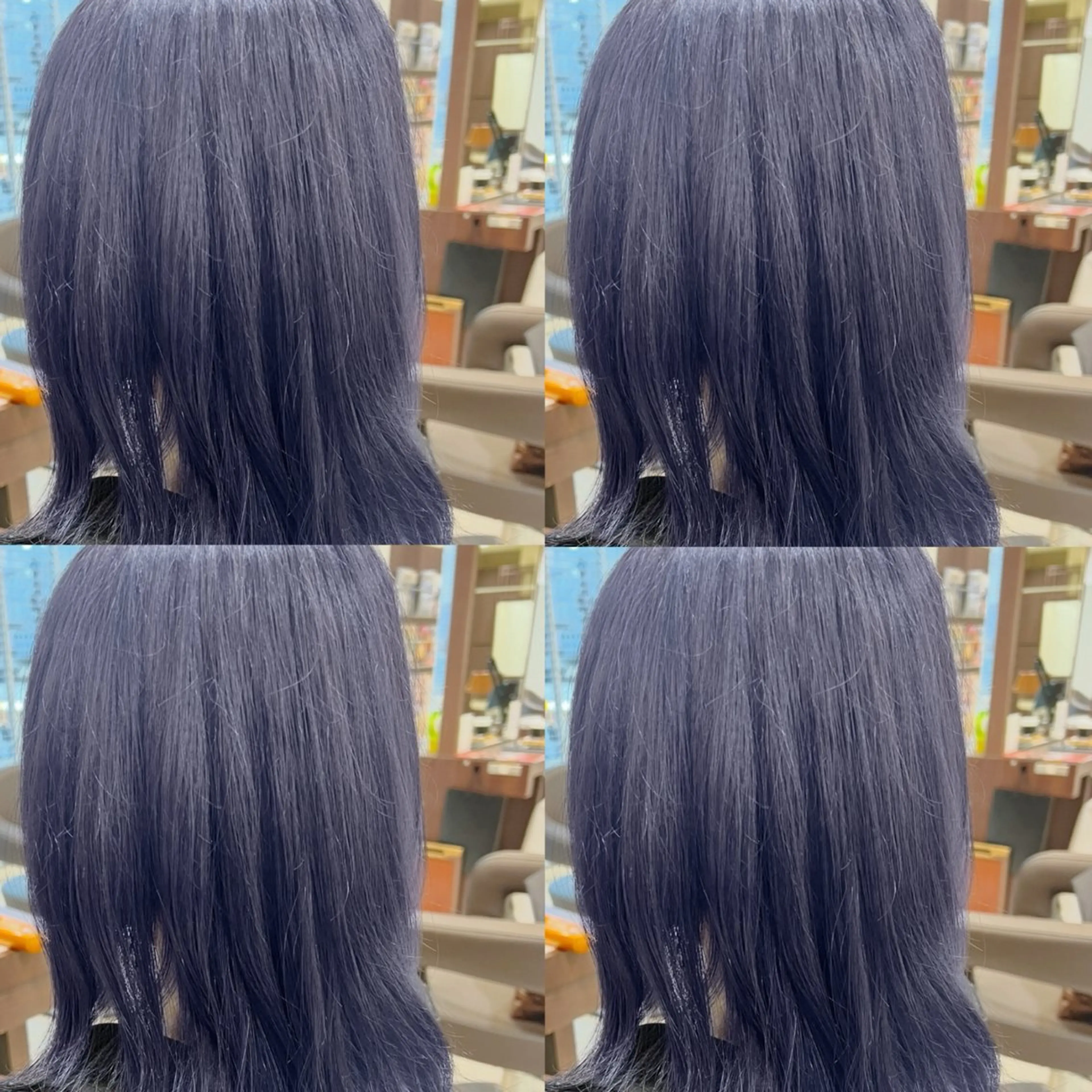 セミロング カラー 🫧艶髪矯正🫧 伊原修子のヘアスタイル