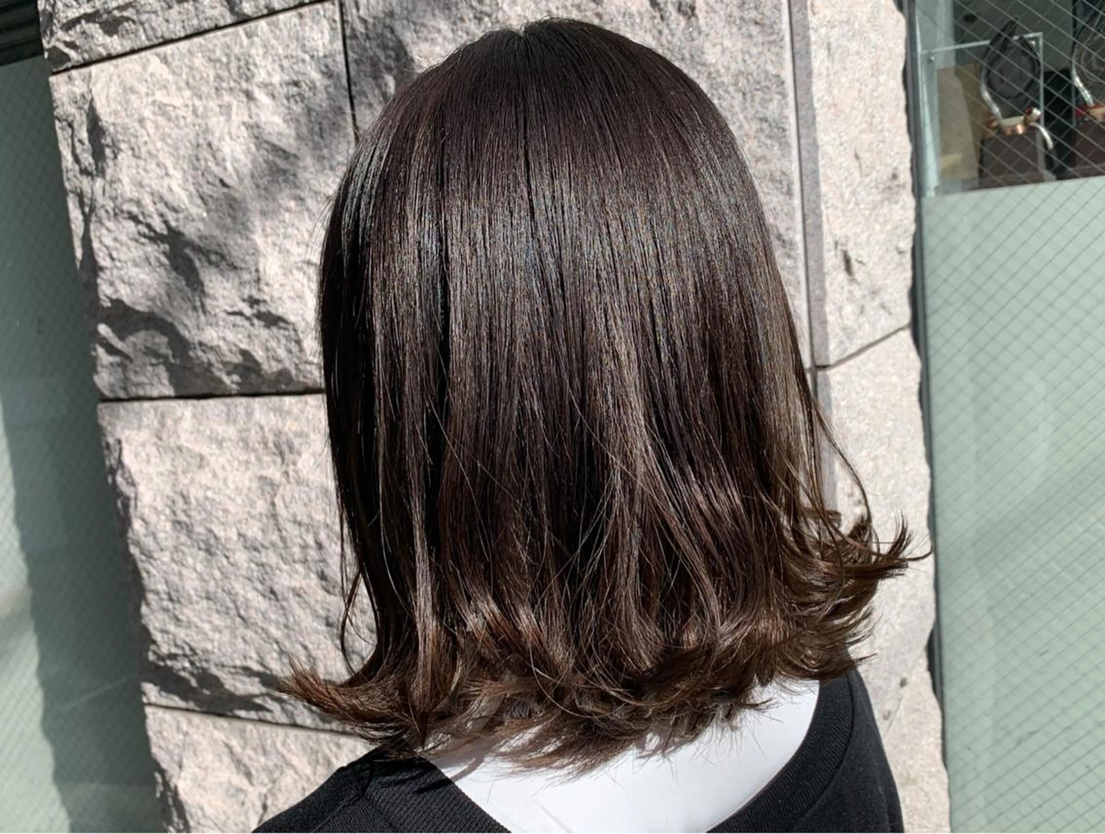 ミディアム ally新百合ヶ丘 フジムラユウスケのヘアスタイル