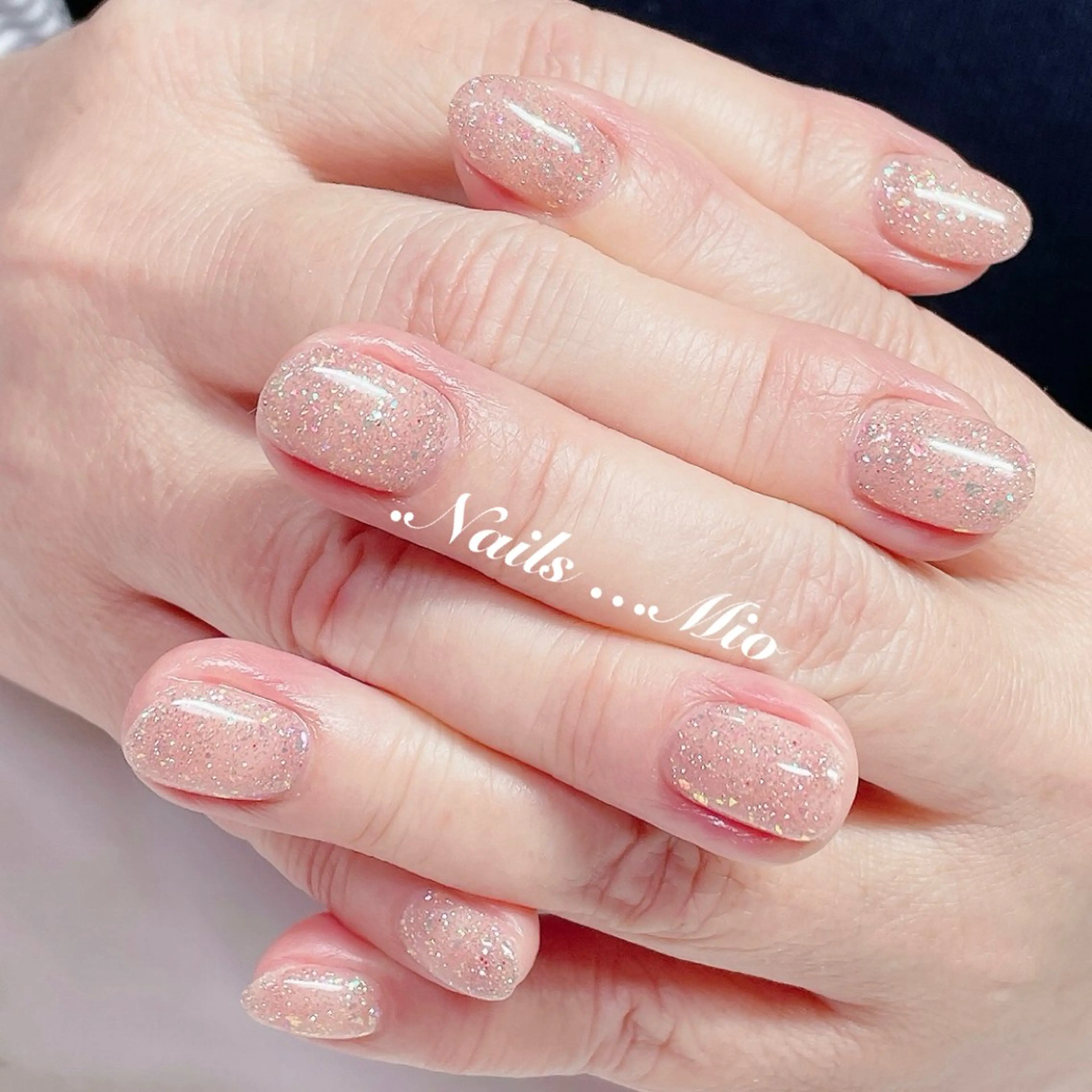 ネイル フラッシュネイル ジェルネイル ワンカラーネイル .Nails Mio 赤羽西ネイルサロンのネイルデザイン